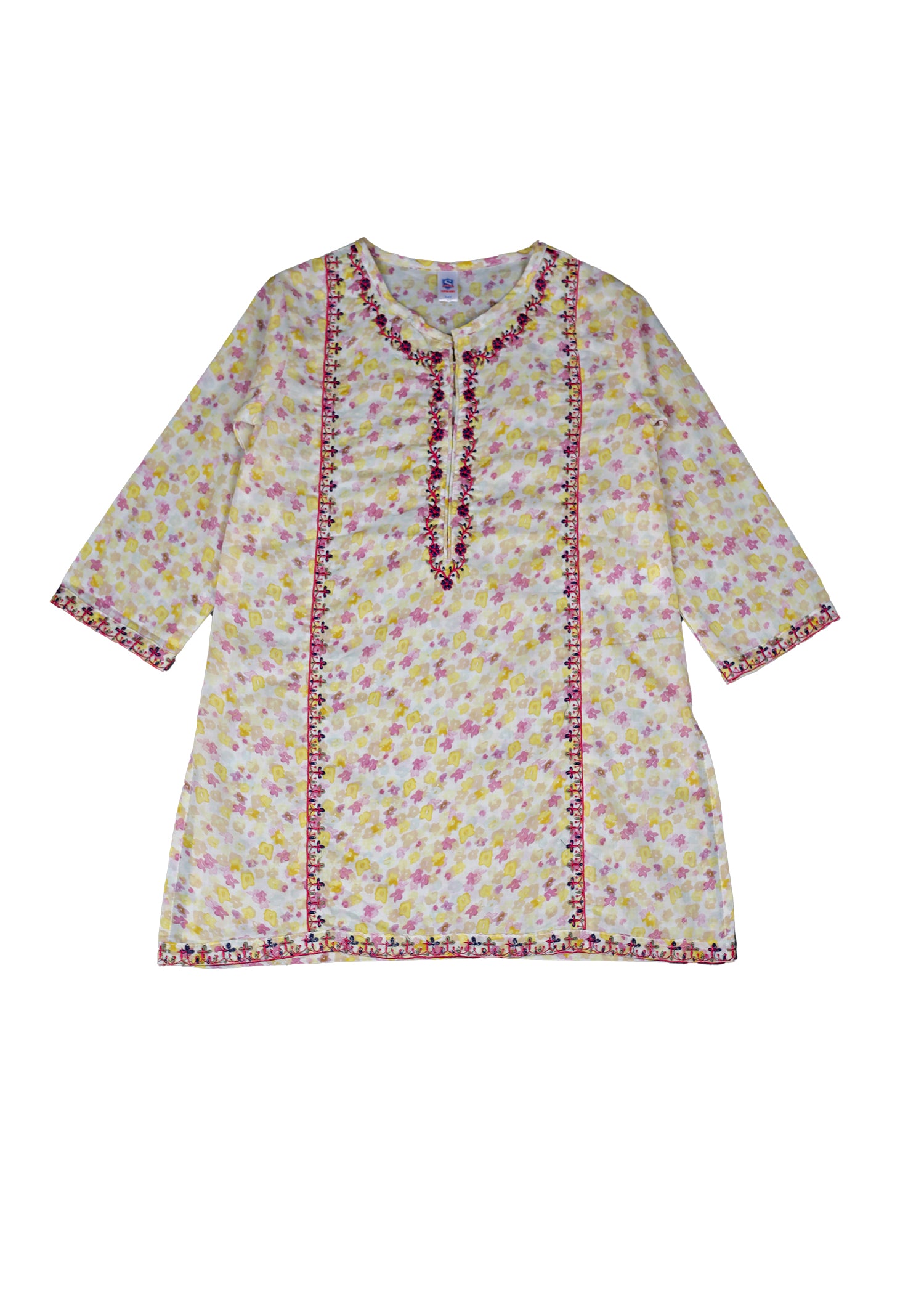 Embroidered Kameez With Gharara