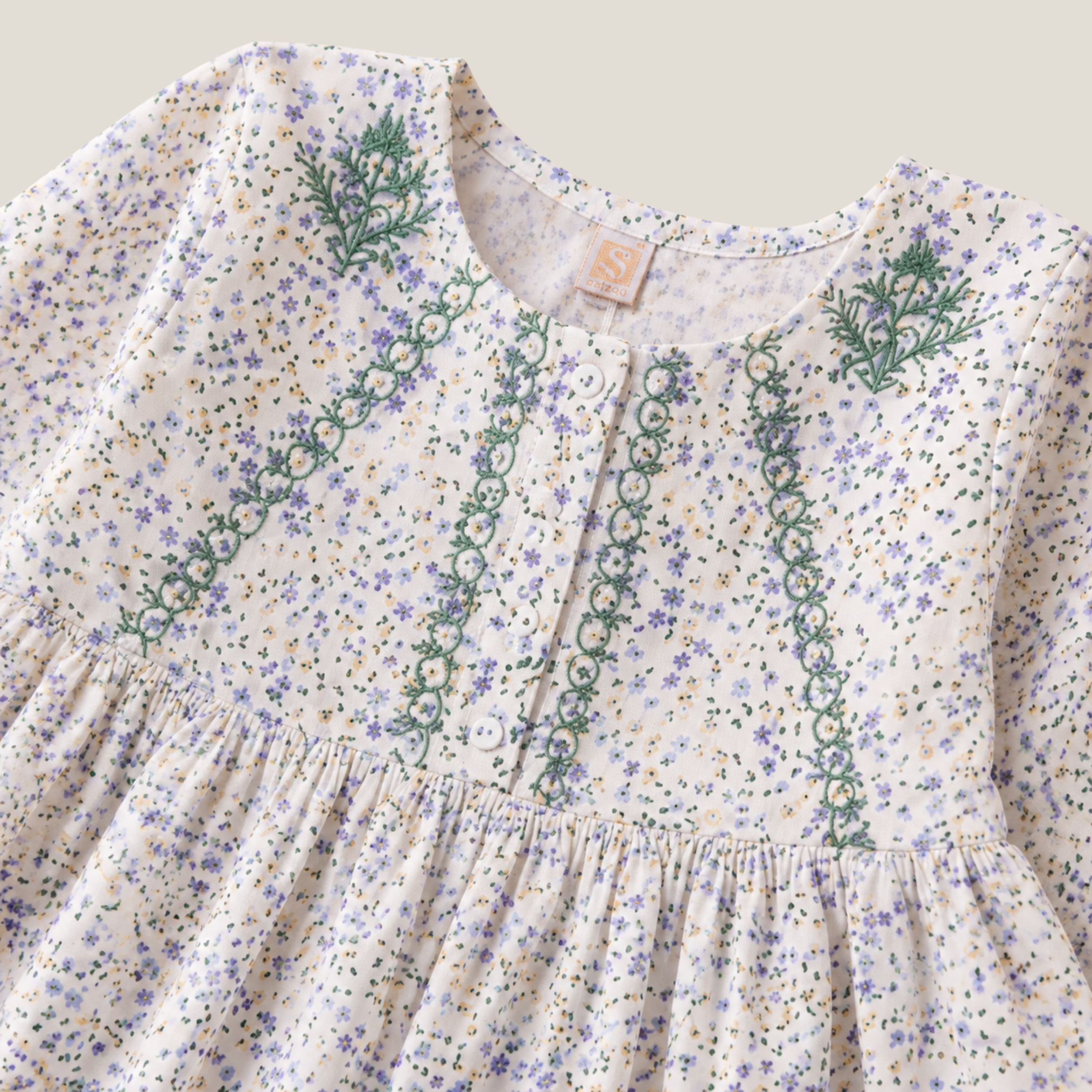 Lavender Meadow Long Frock