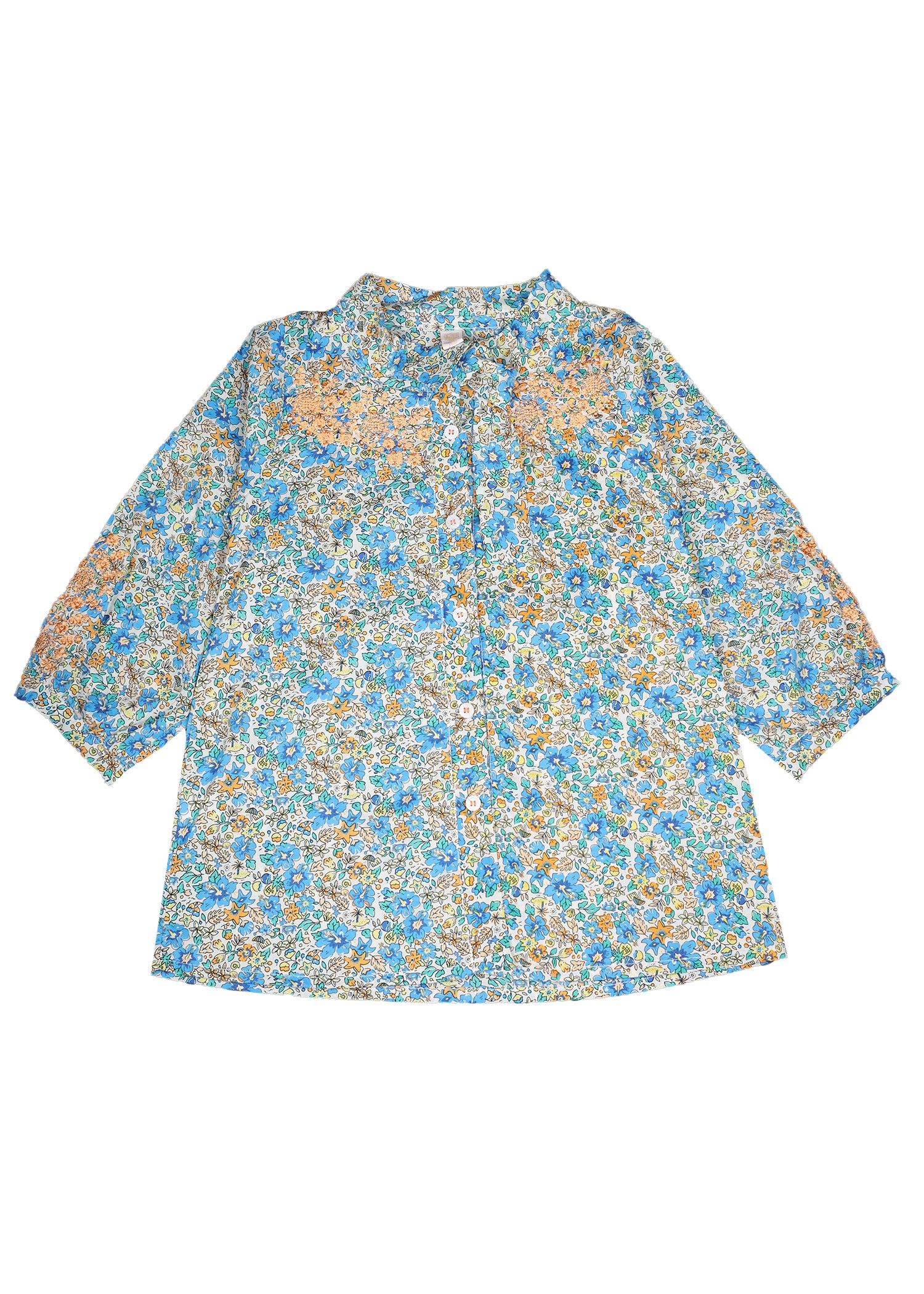 Embroidered Kameez With Loose Trouser