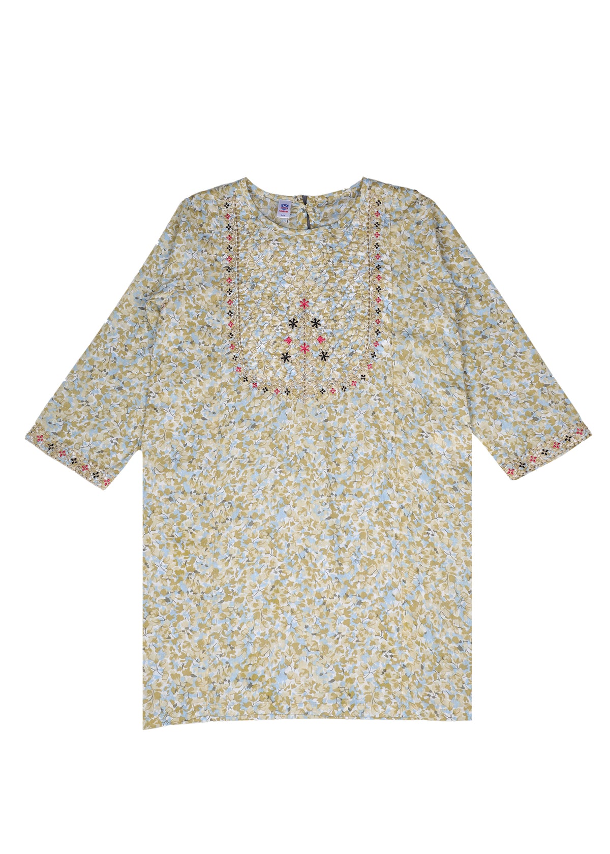 Embroidered Kameez With Trouser