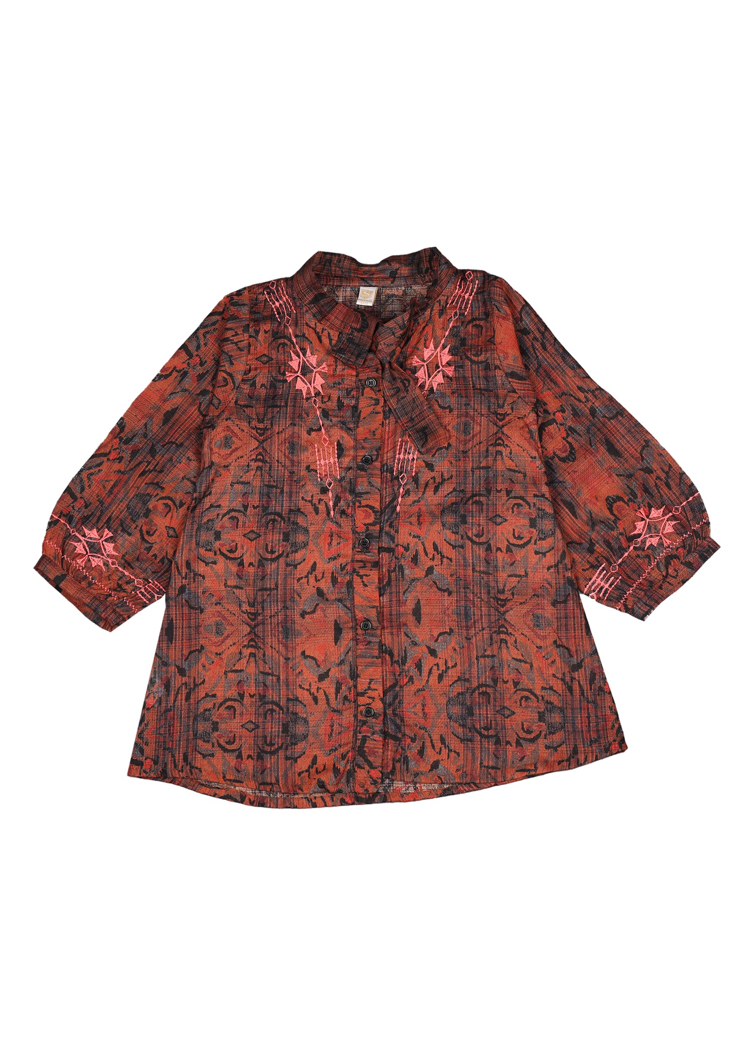 Embroidered Kameez With Trouser