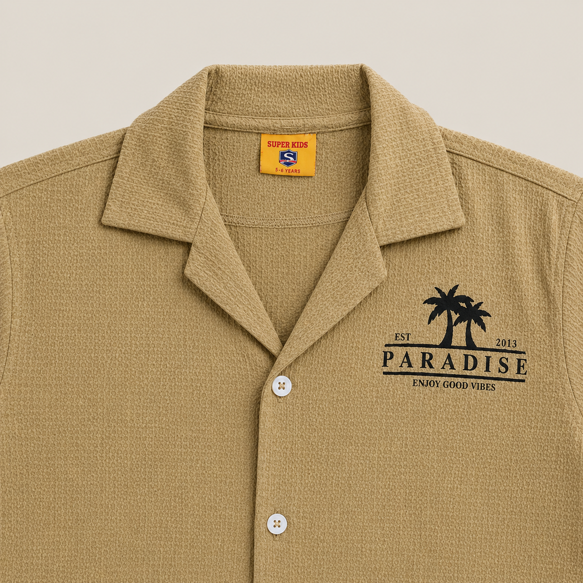 Boy's Relaxed Fit Resort Collor Shirt
