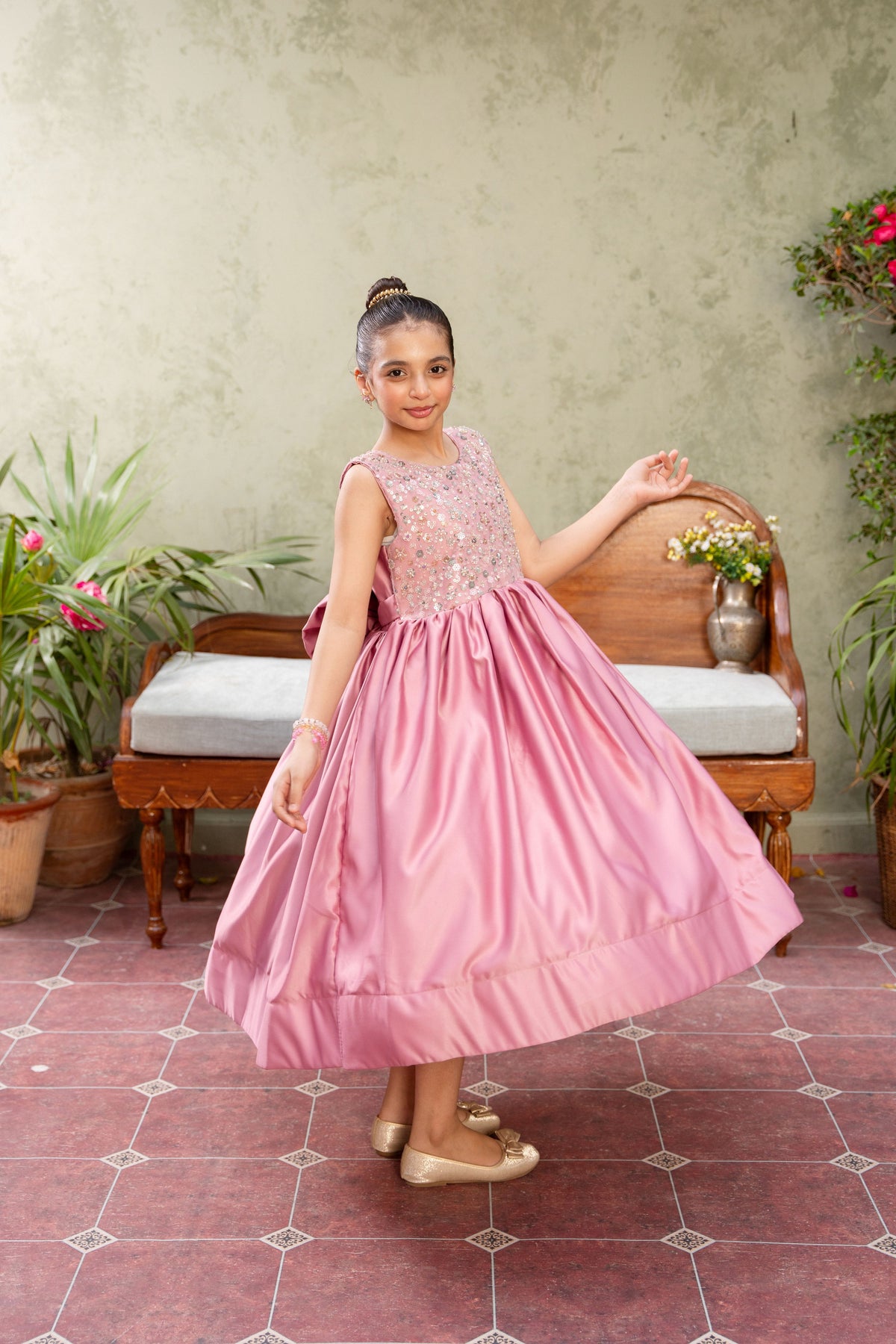 Blush Pink Frock