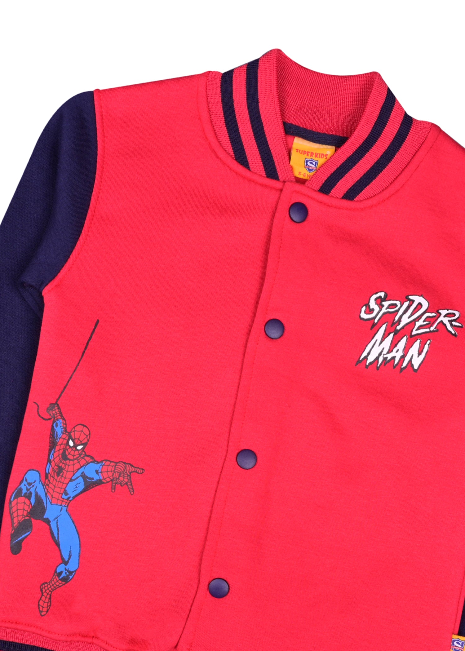 Spider Man Grapic Varsity Jacket