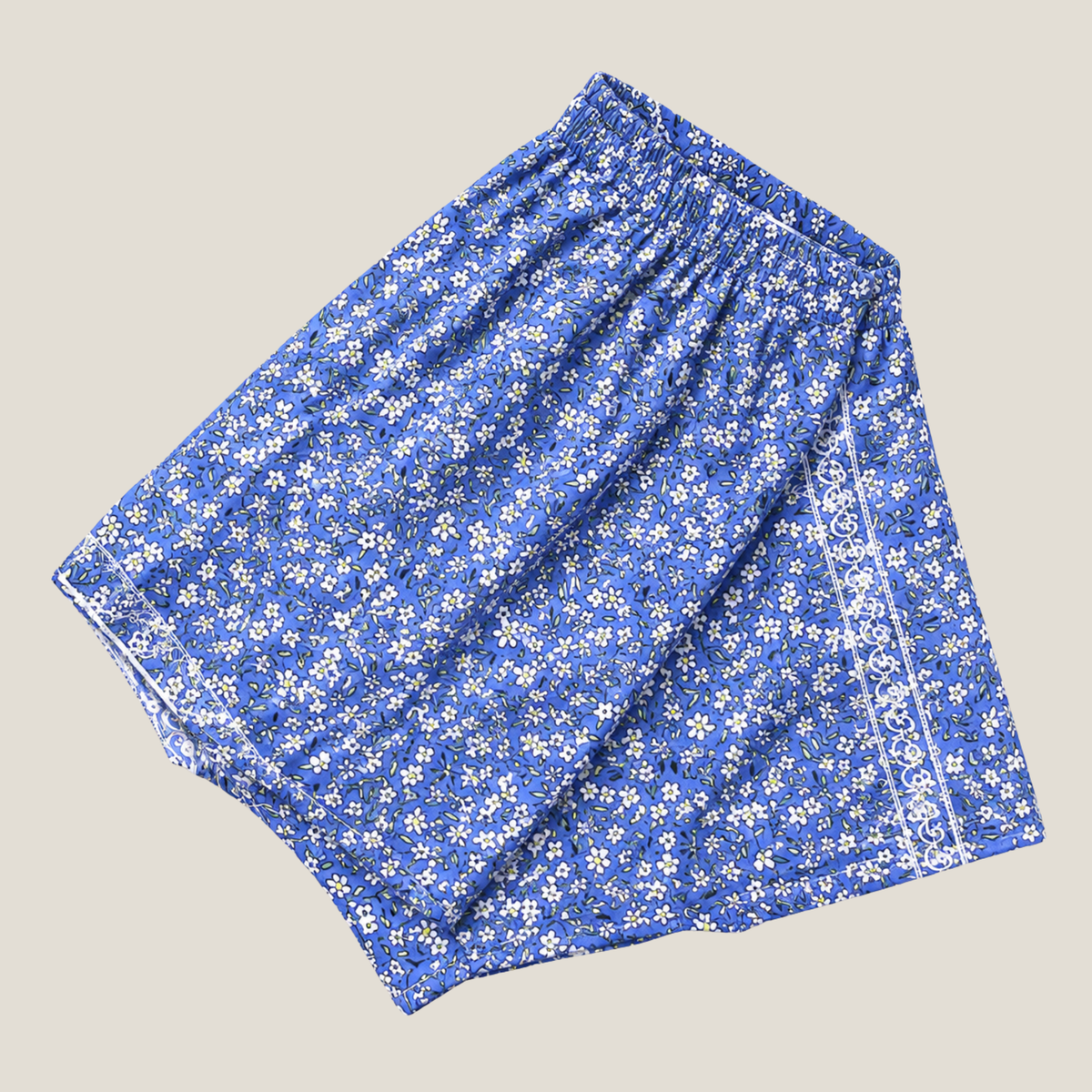 Floral Printed Kameez With Loose Bottom Trouser