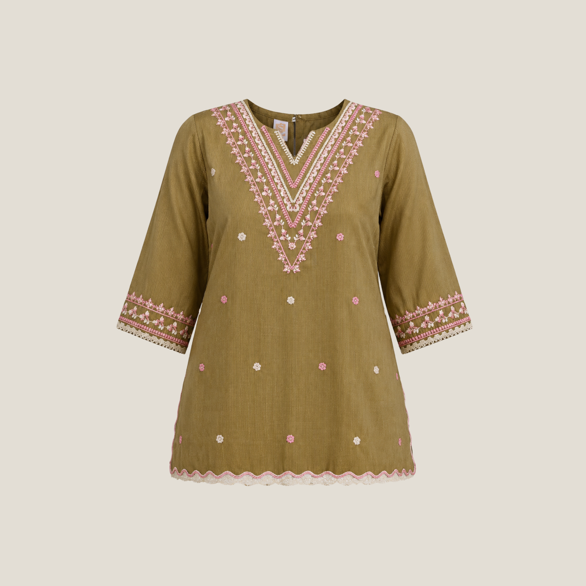 Embroidered Kameez & Trouser