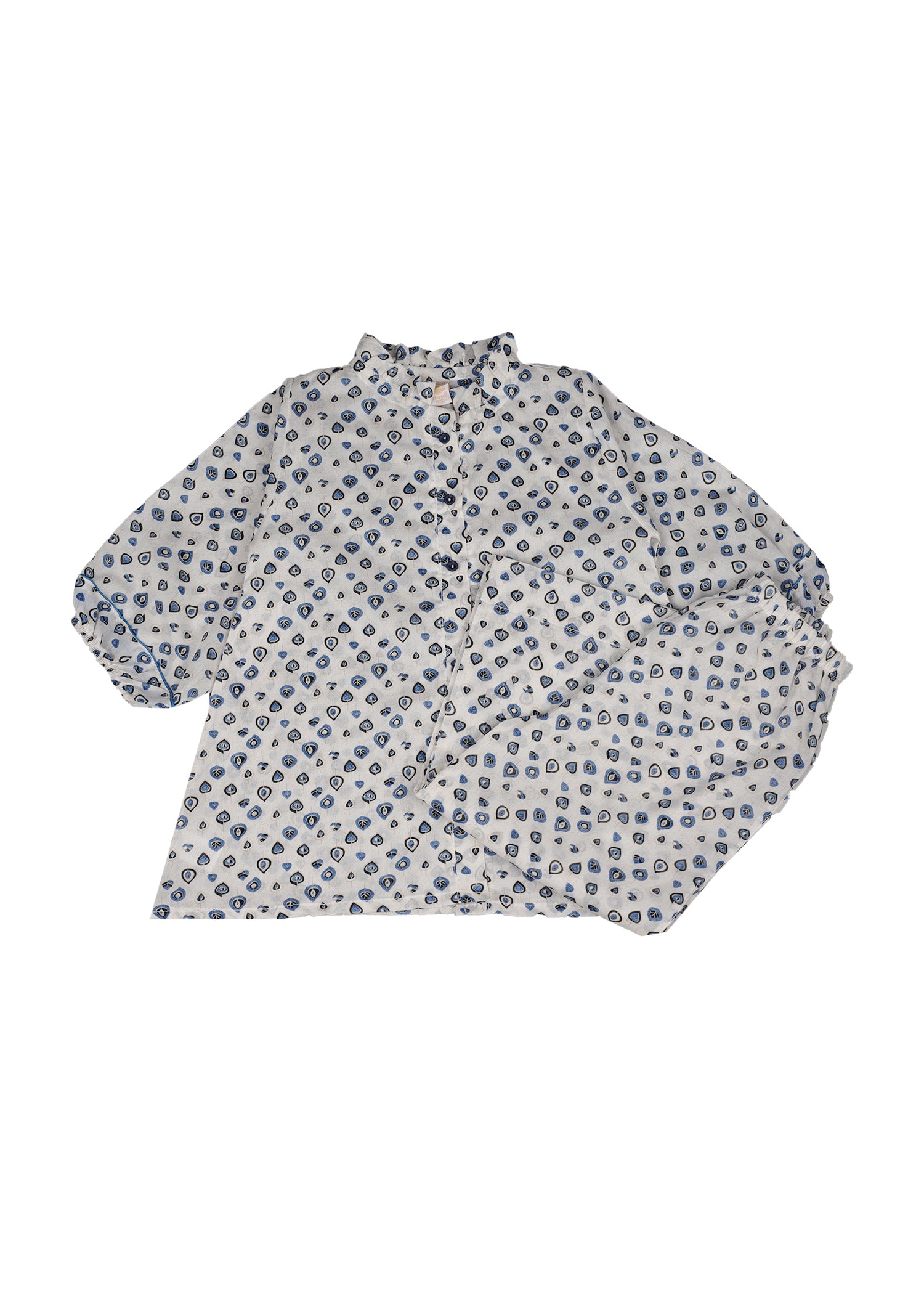 Printed Frock With Trouser