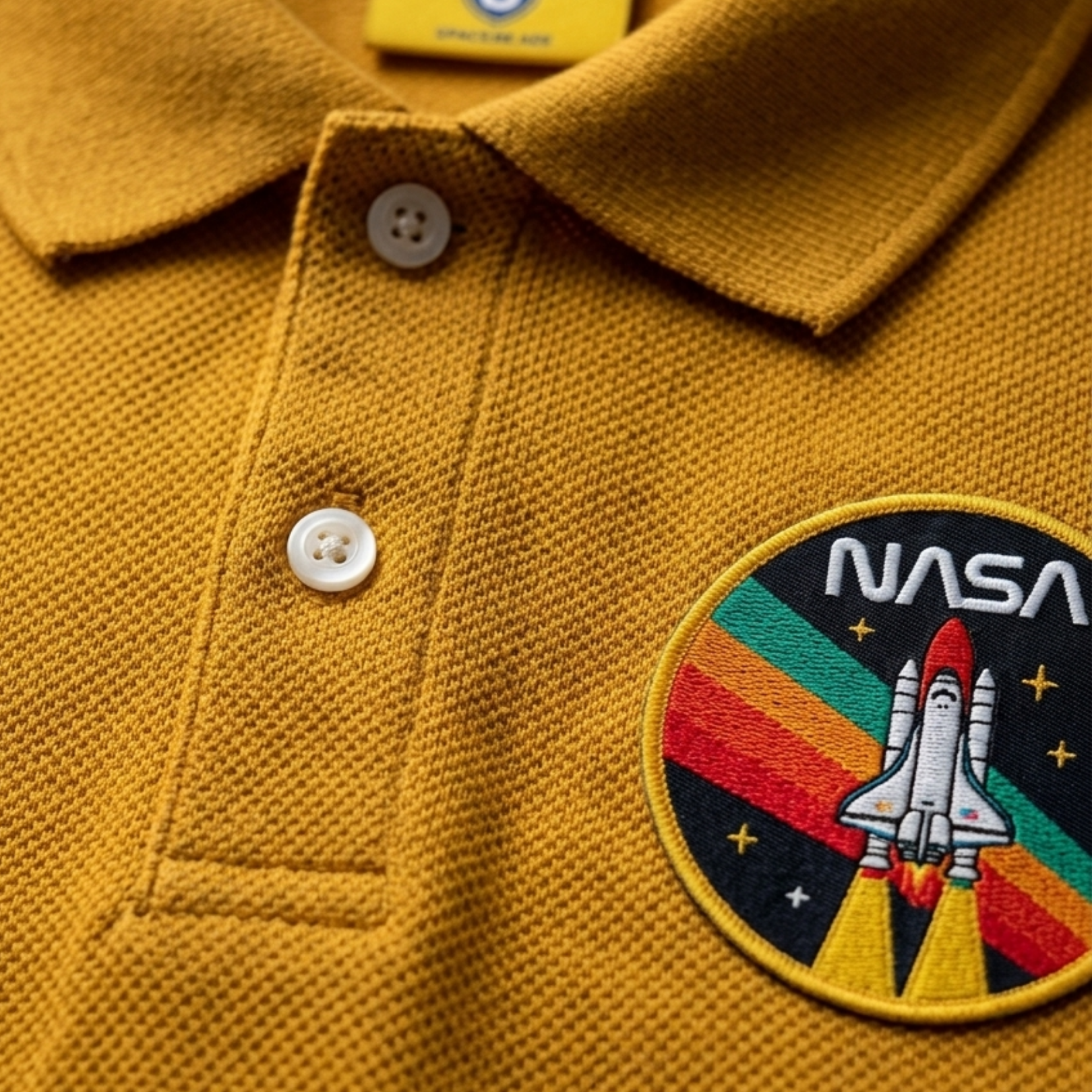 Nasa Grapic Polo Shirt