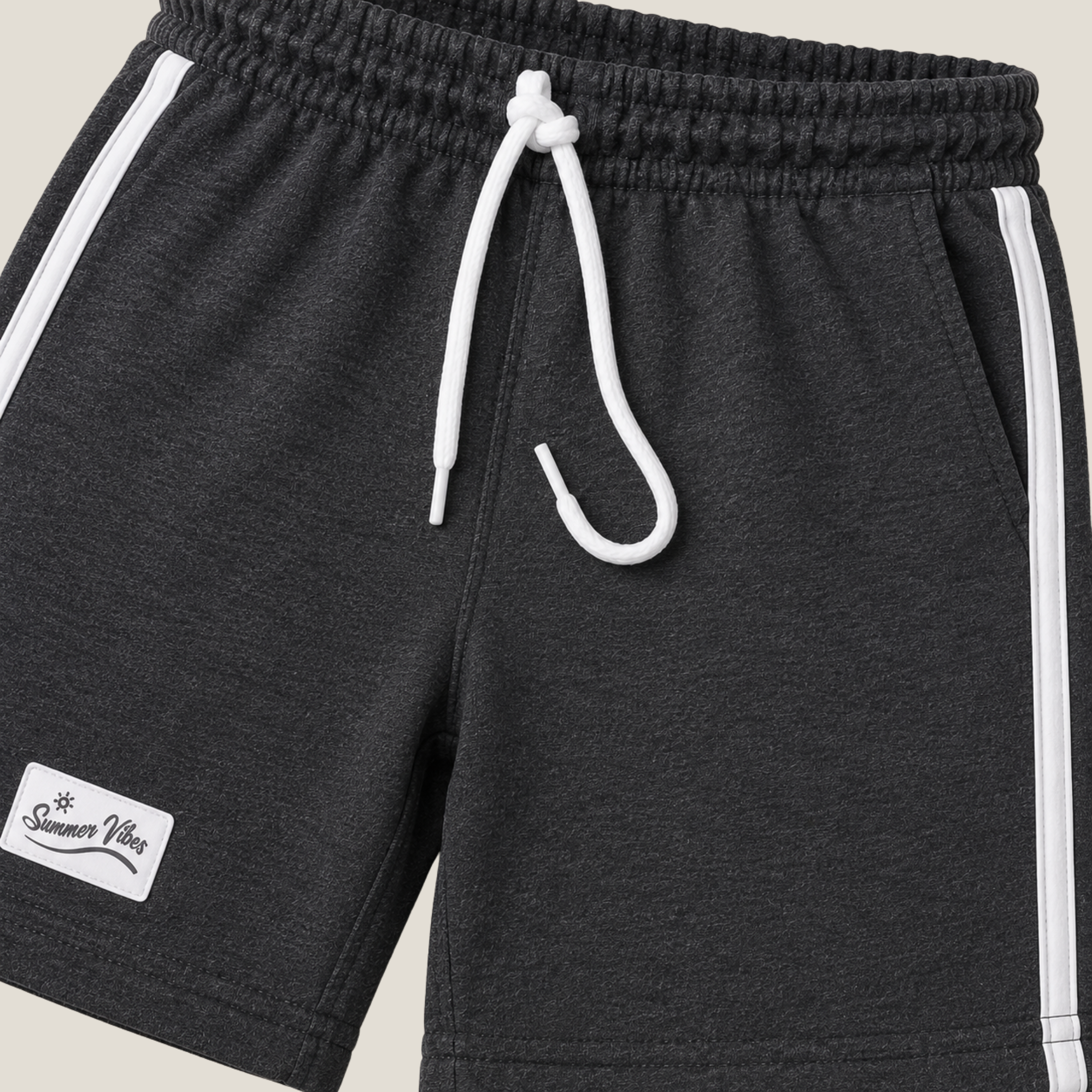 Summer Vibes Grapic Blended Short
