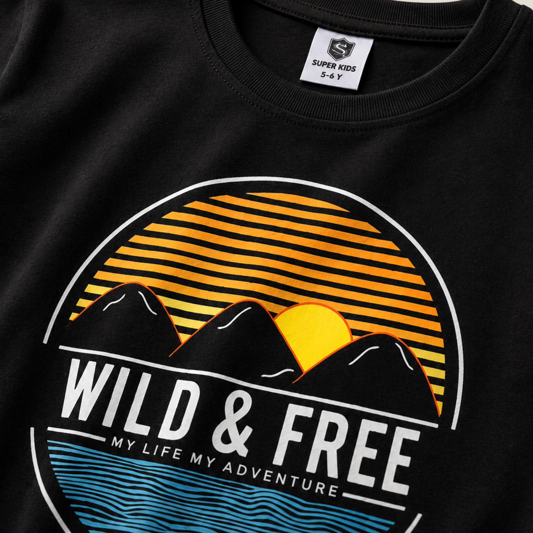 Wild & Fire Grapic T-Shirt