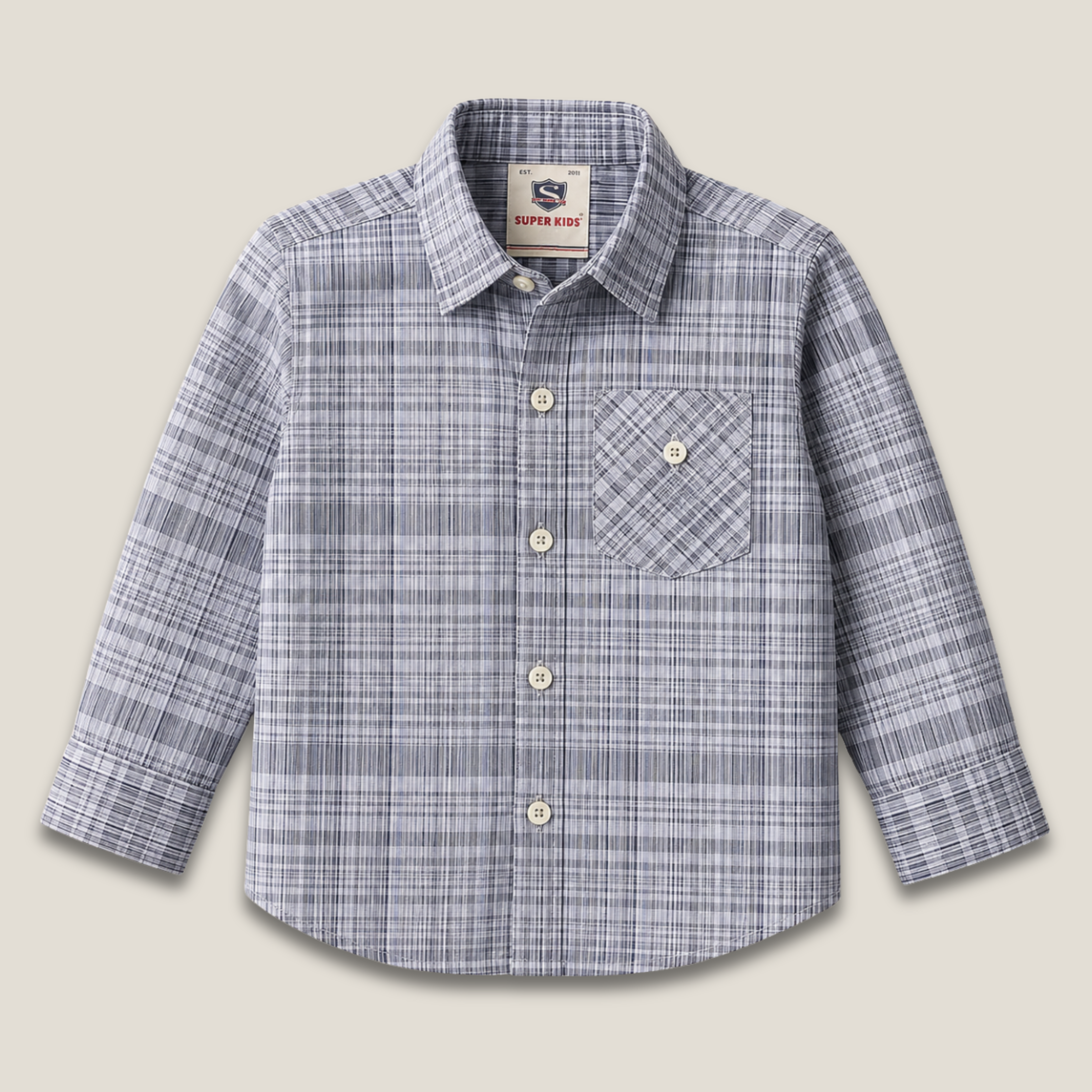 Buttom Down Check Shirt