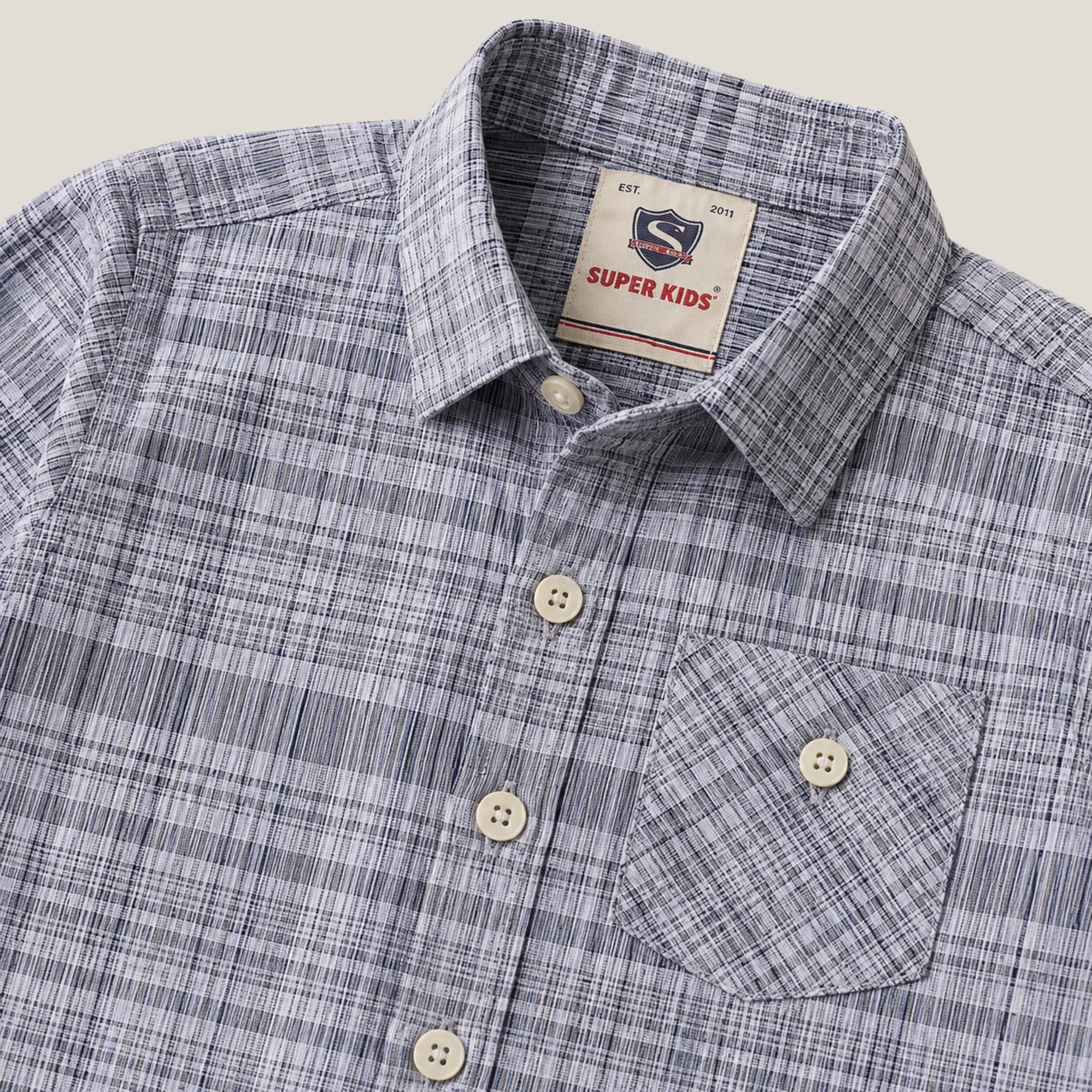 Buttom Down Check Shirt