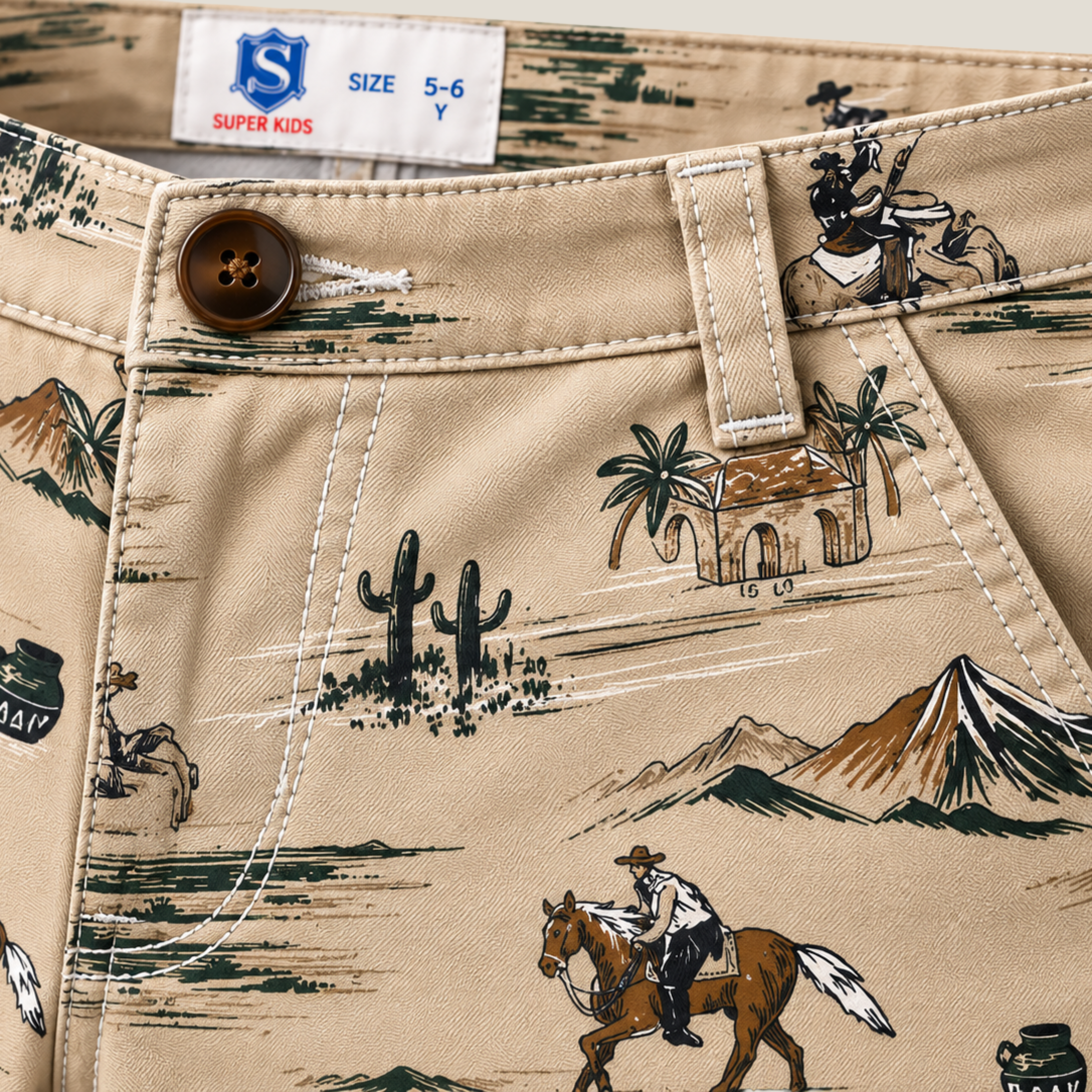 Kid's Cotton Short