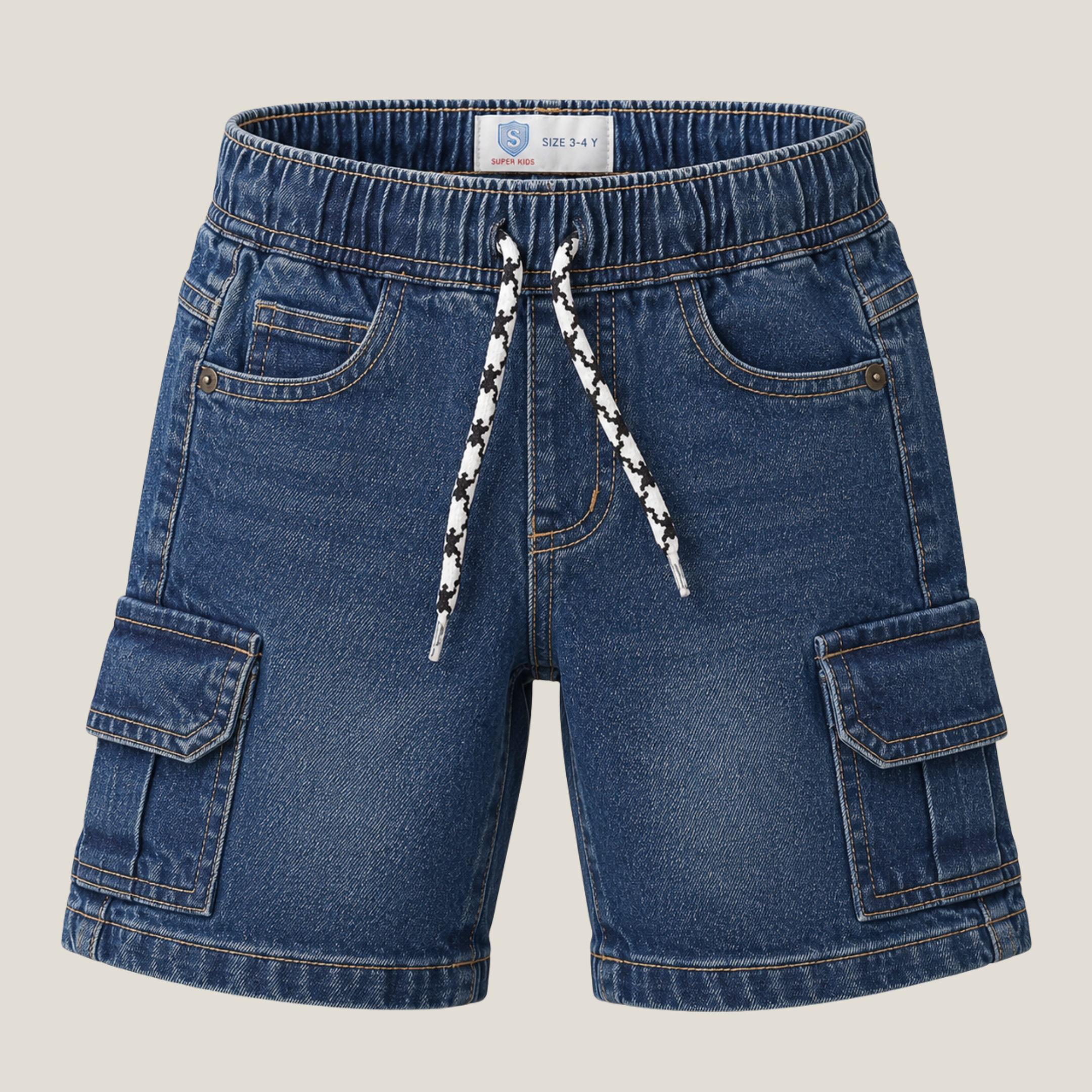 Six Pocket Denim Short