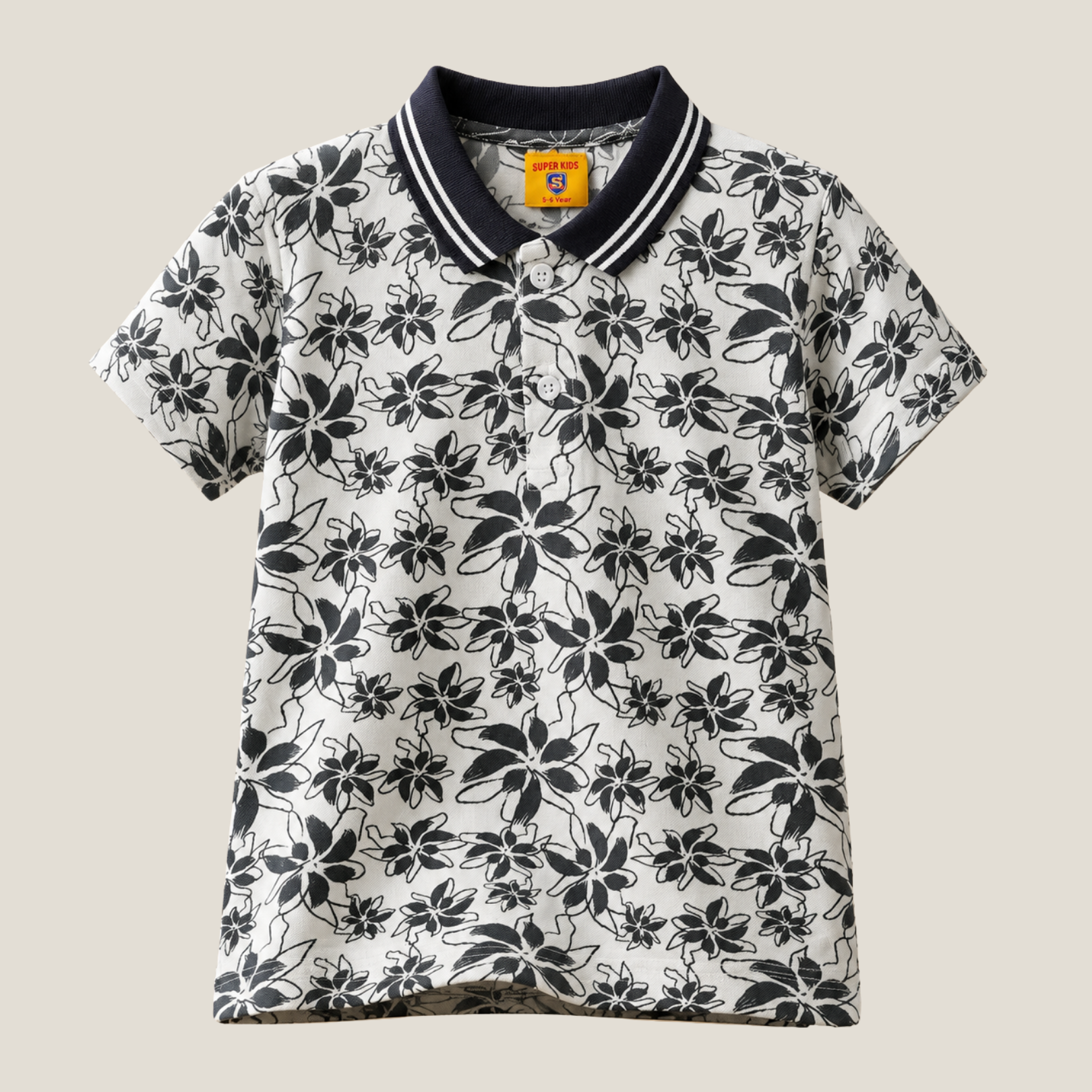 Printed Polo Shirt