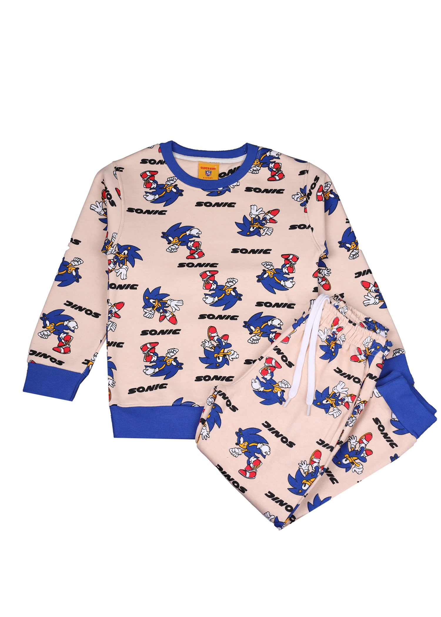 Sonic Grapic Sweatshirt & Trouser Set