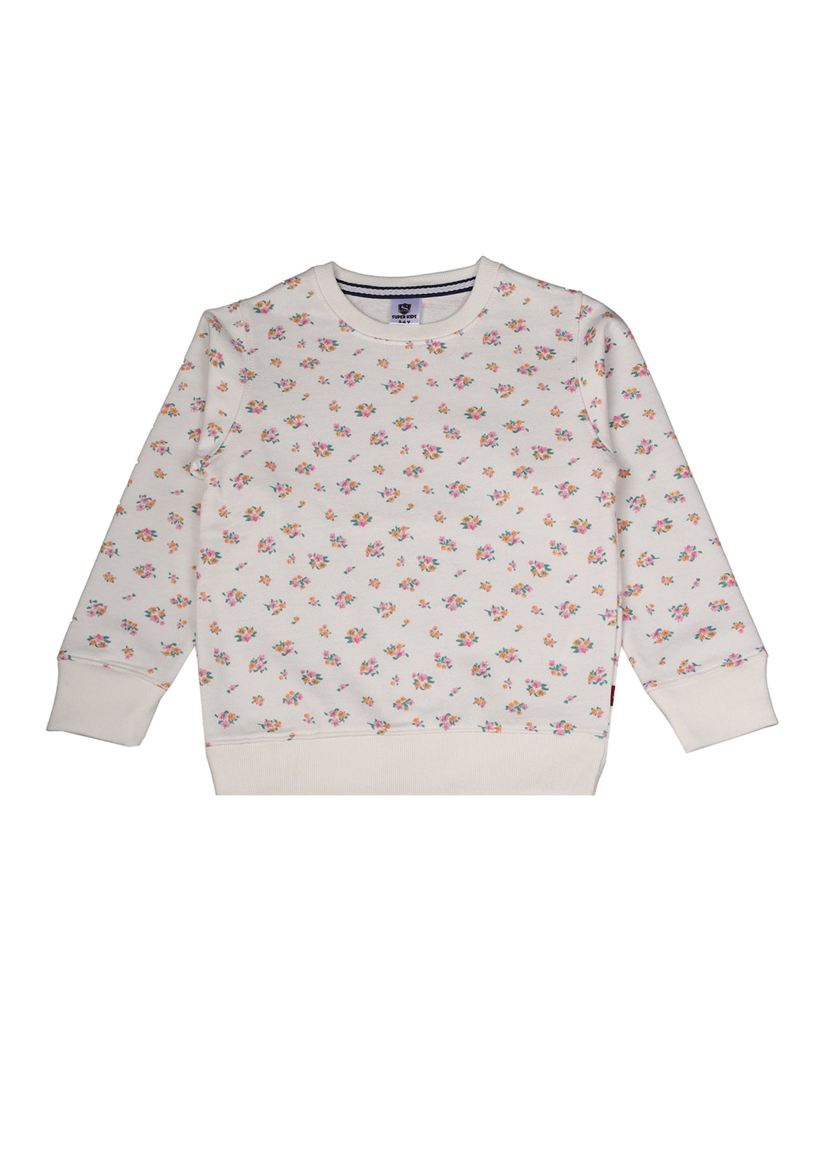 Floral Printed Sweatshirt & Trouser Set