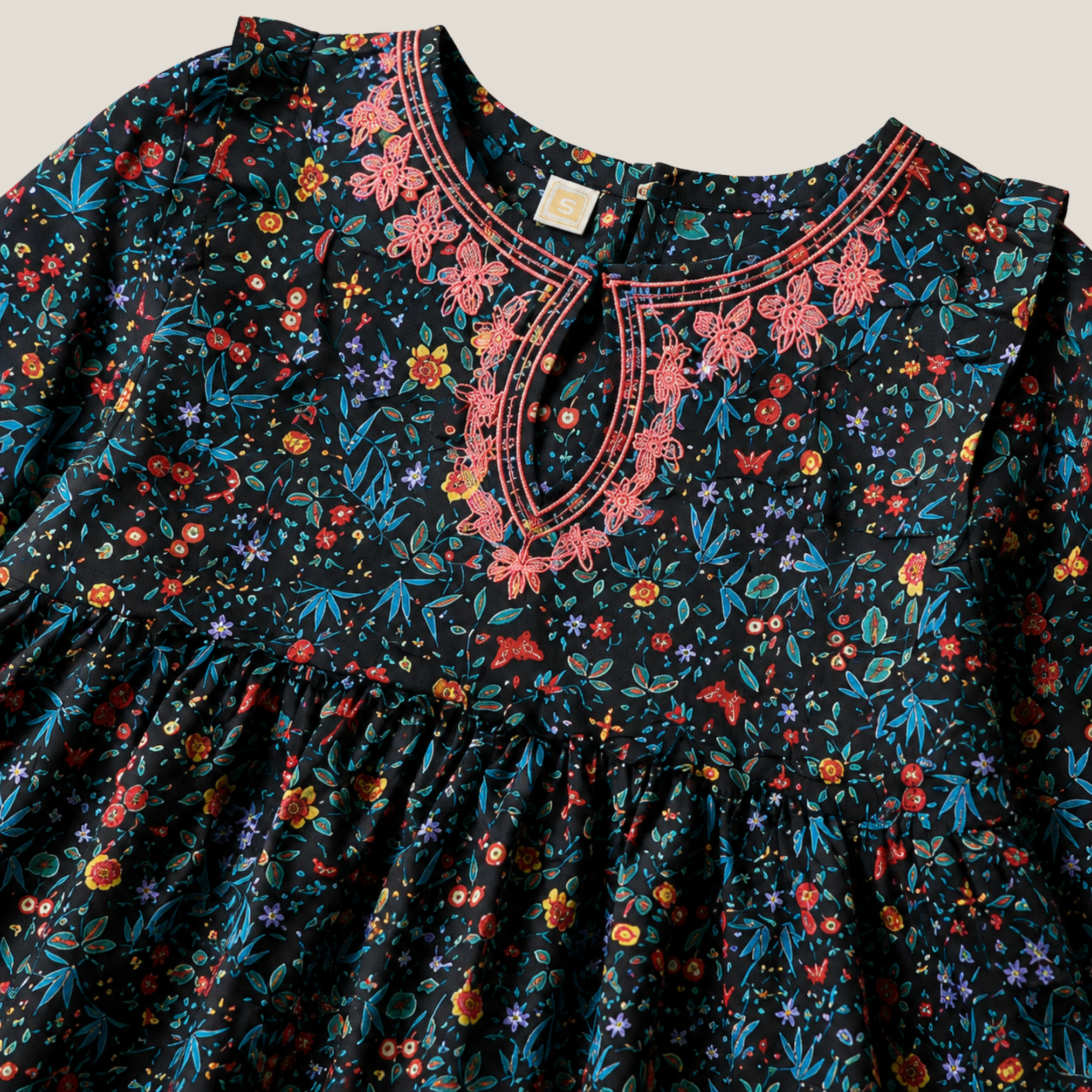 Midnight Garden Long Frock