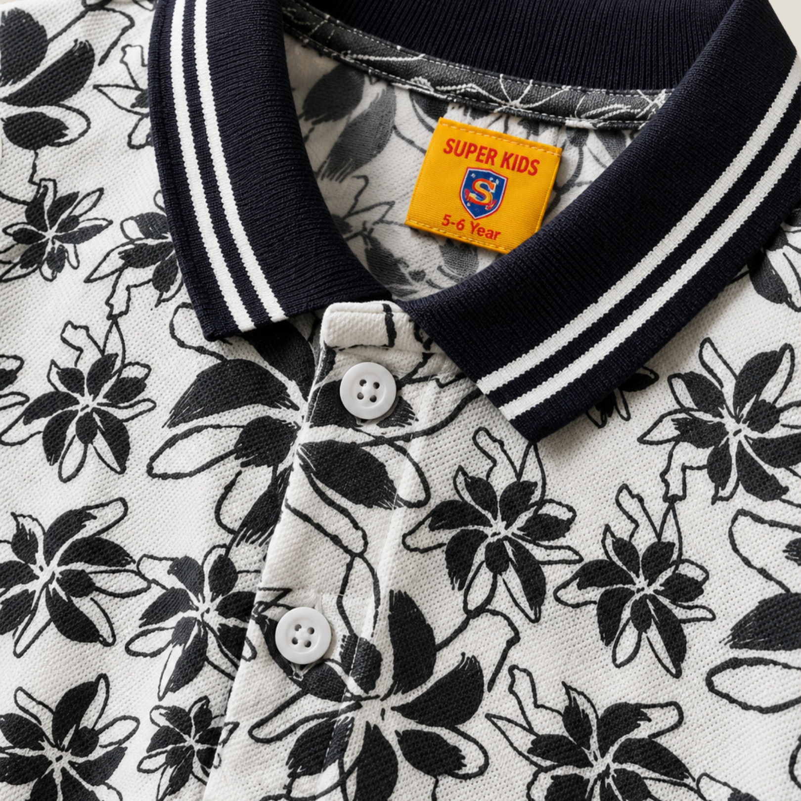 Printed Polo Shirt