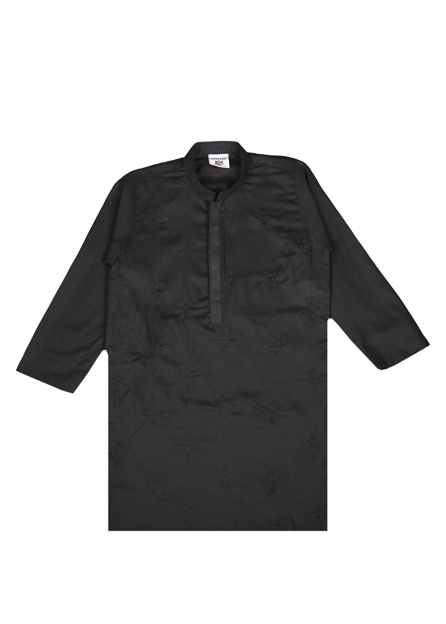 Boy's All Over Embroidered Kurta Trouser