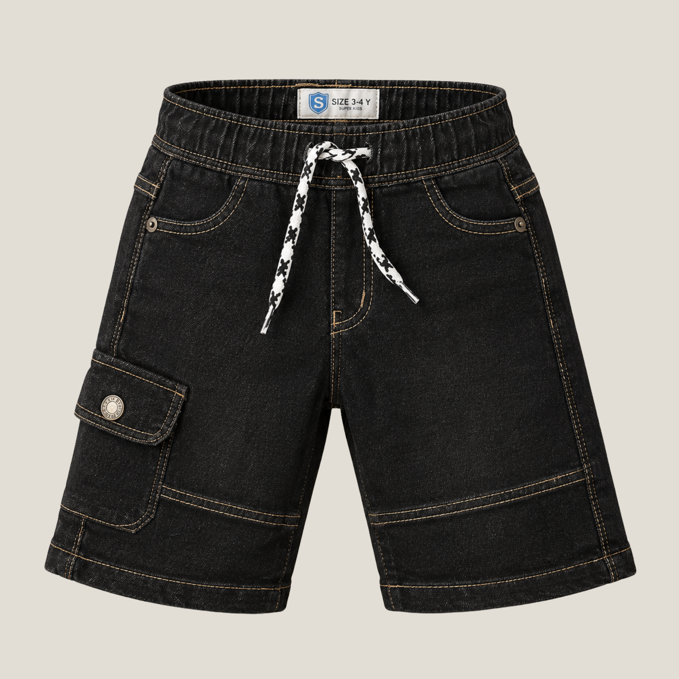 Five Pocket Denim Short