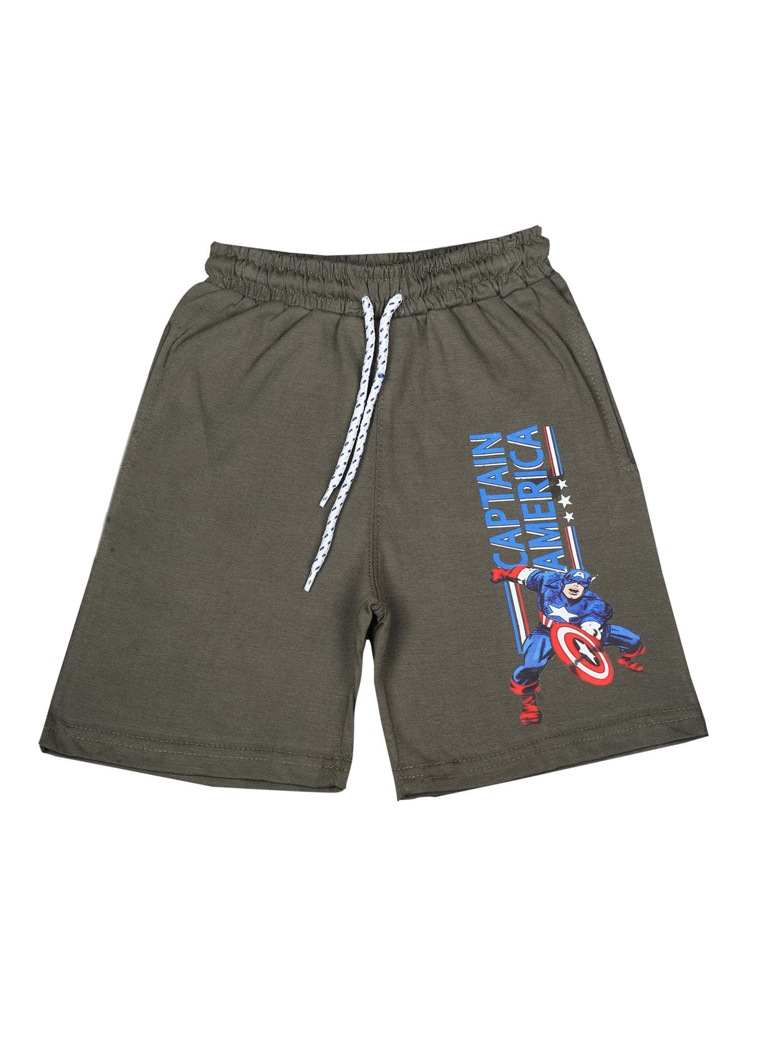 Captain America Grapic Blended Short