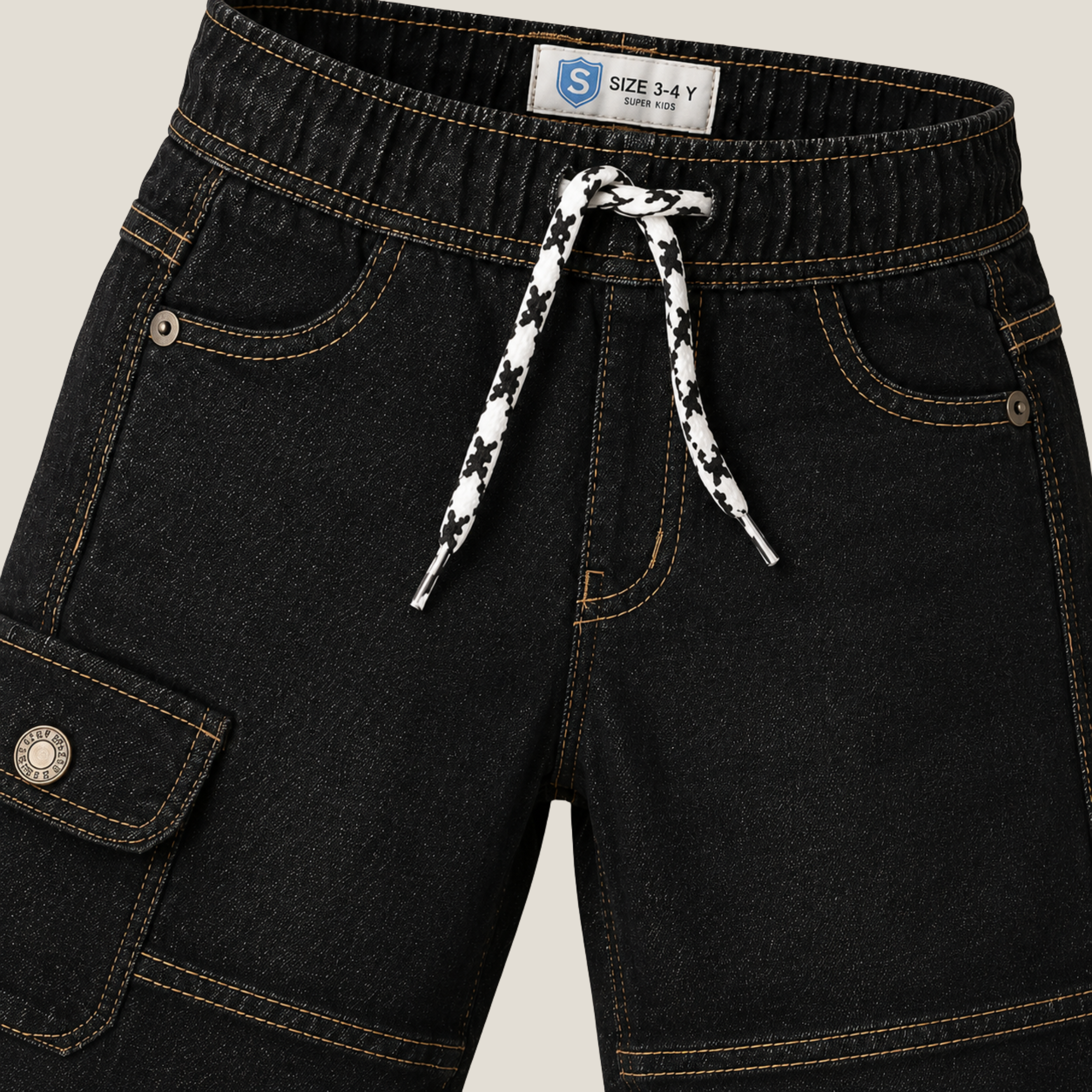 Five Pocket Denim Short