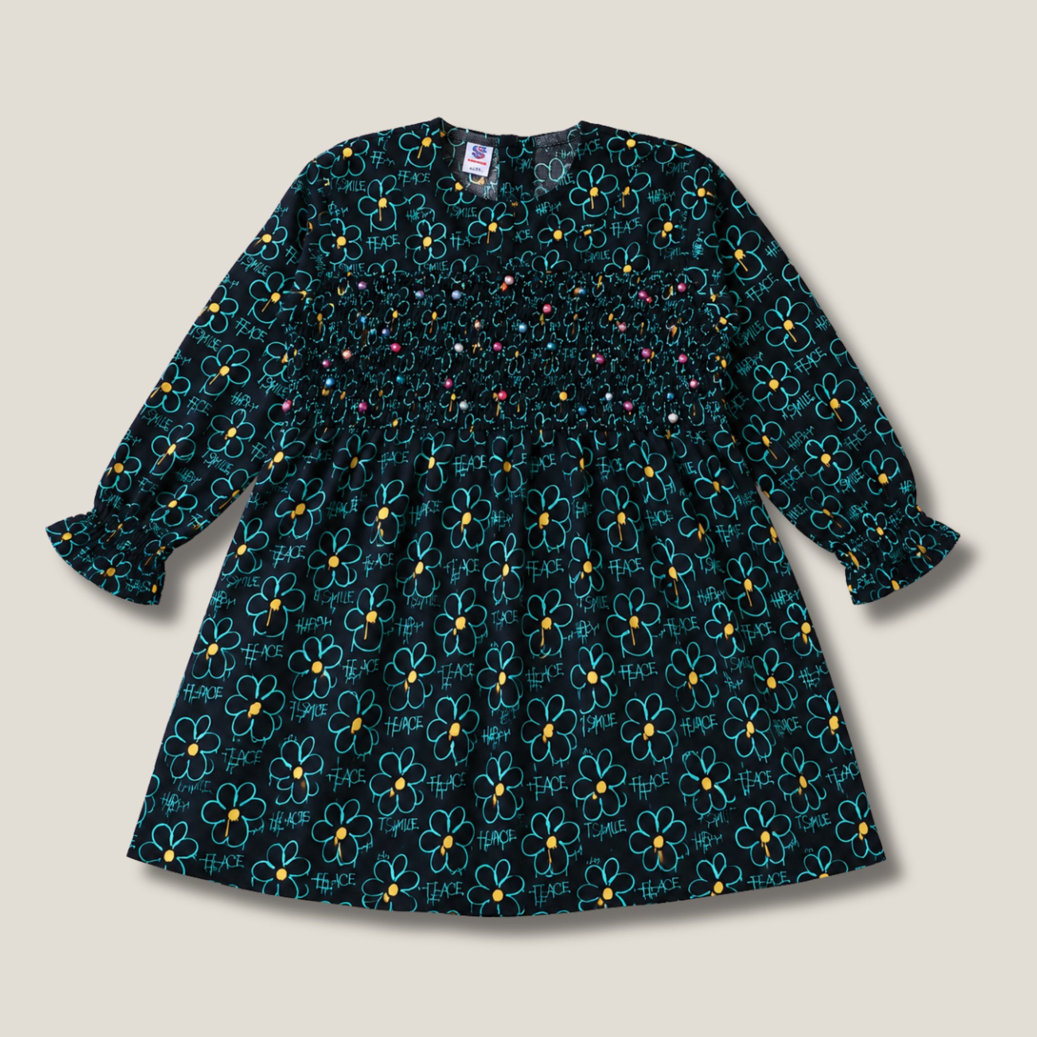 Happy Daisy Smock Top