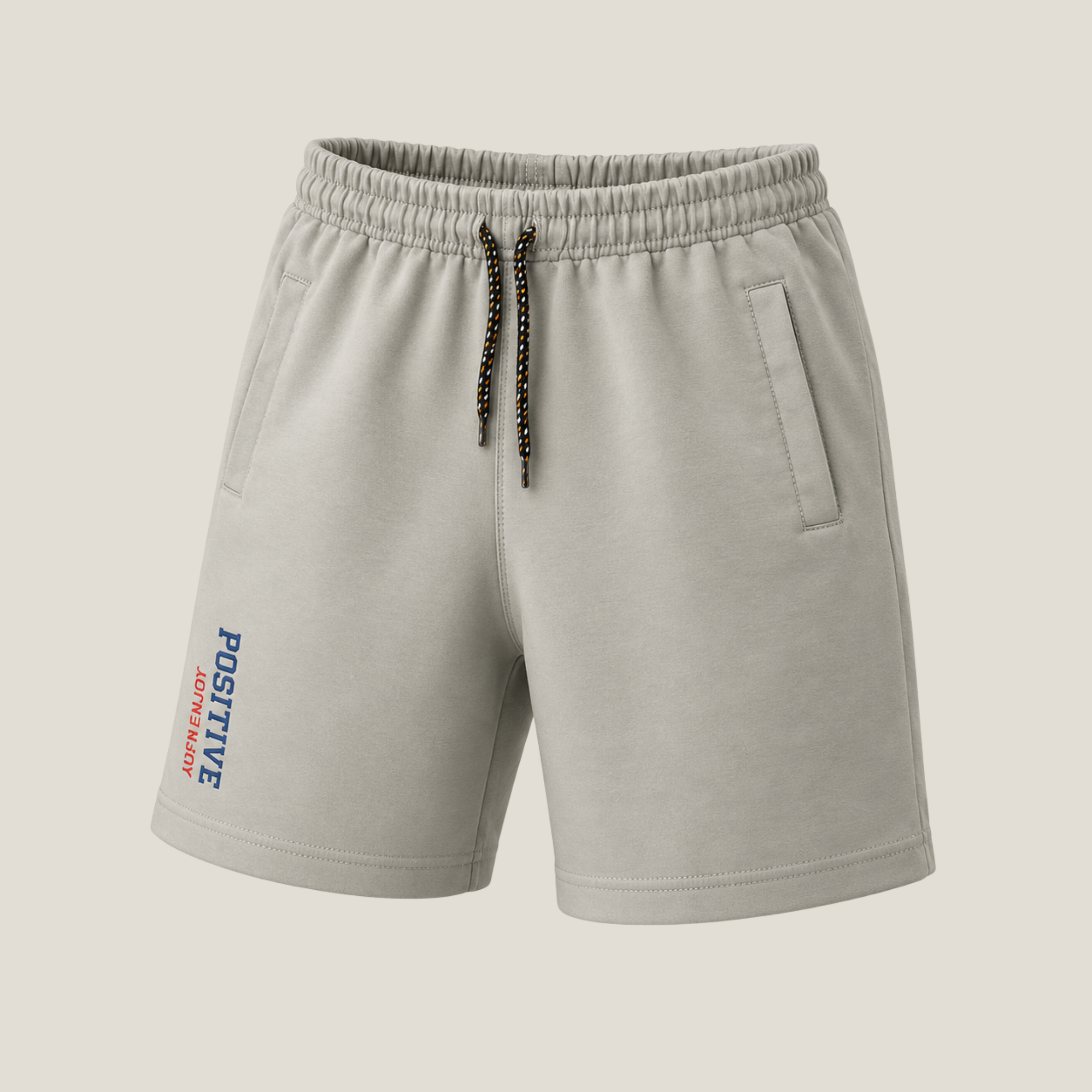 Just Enjoy Positive Grapic Blended Short