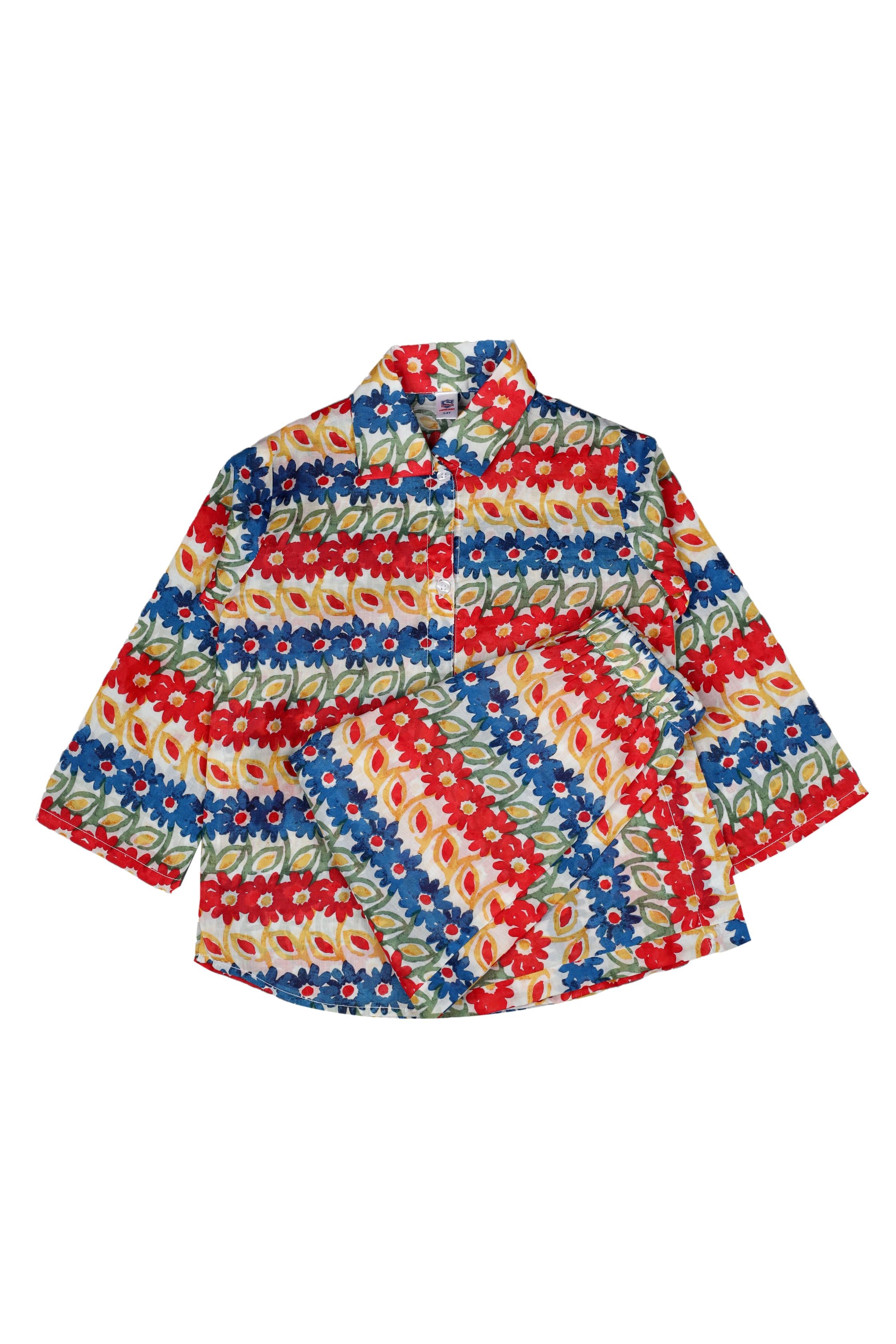 Printed Top With Trouser