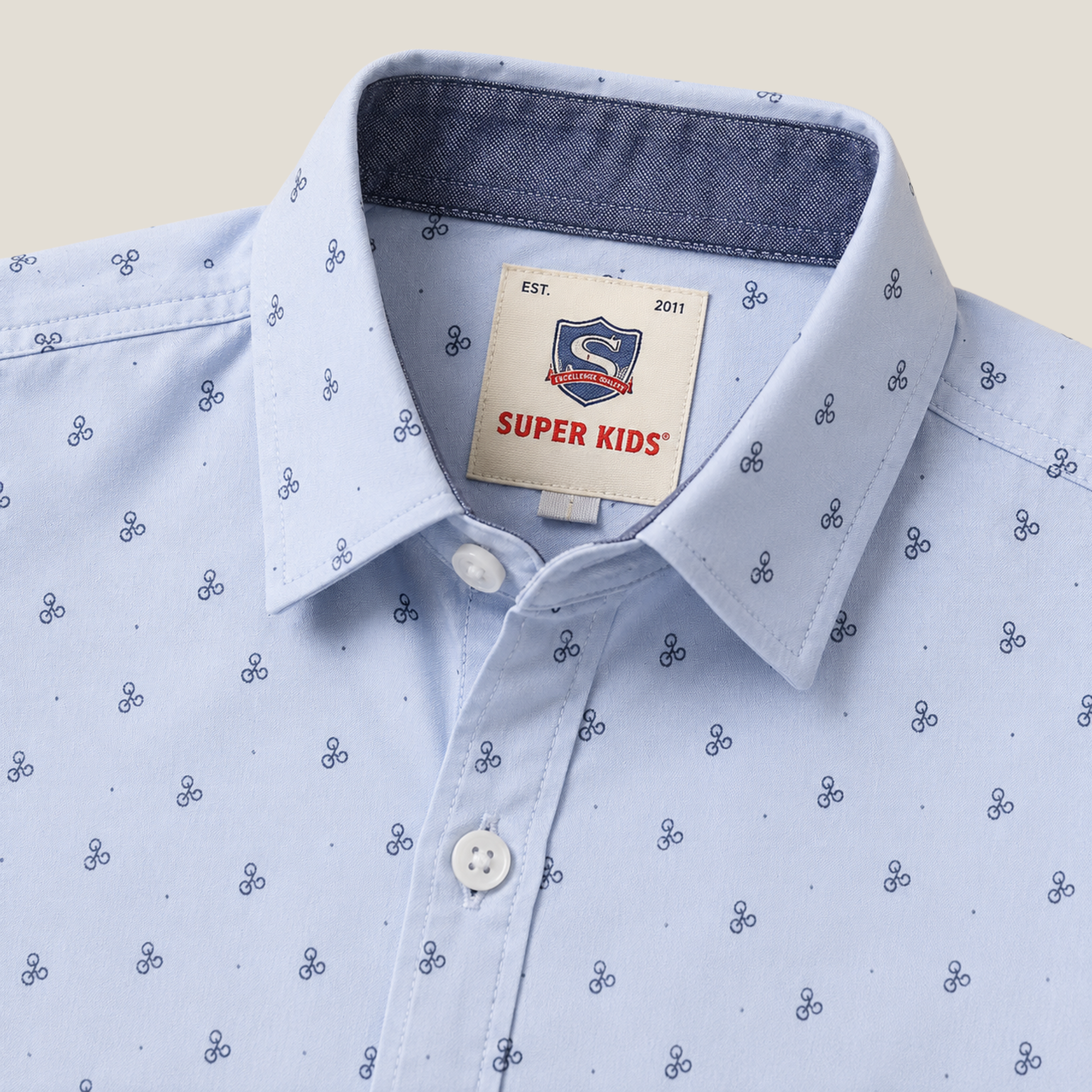 Printed Buttom Down Casual Shirt