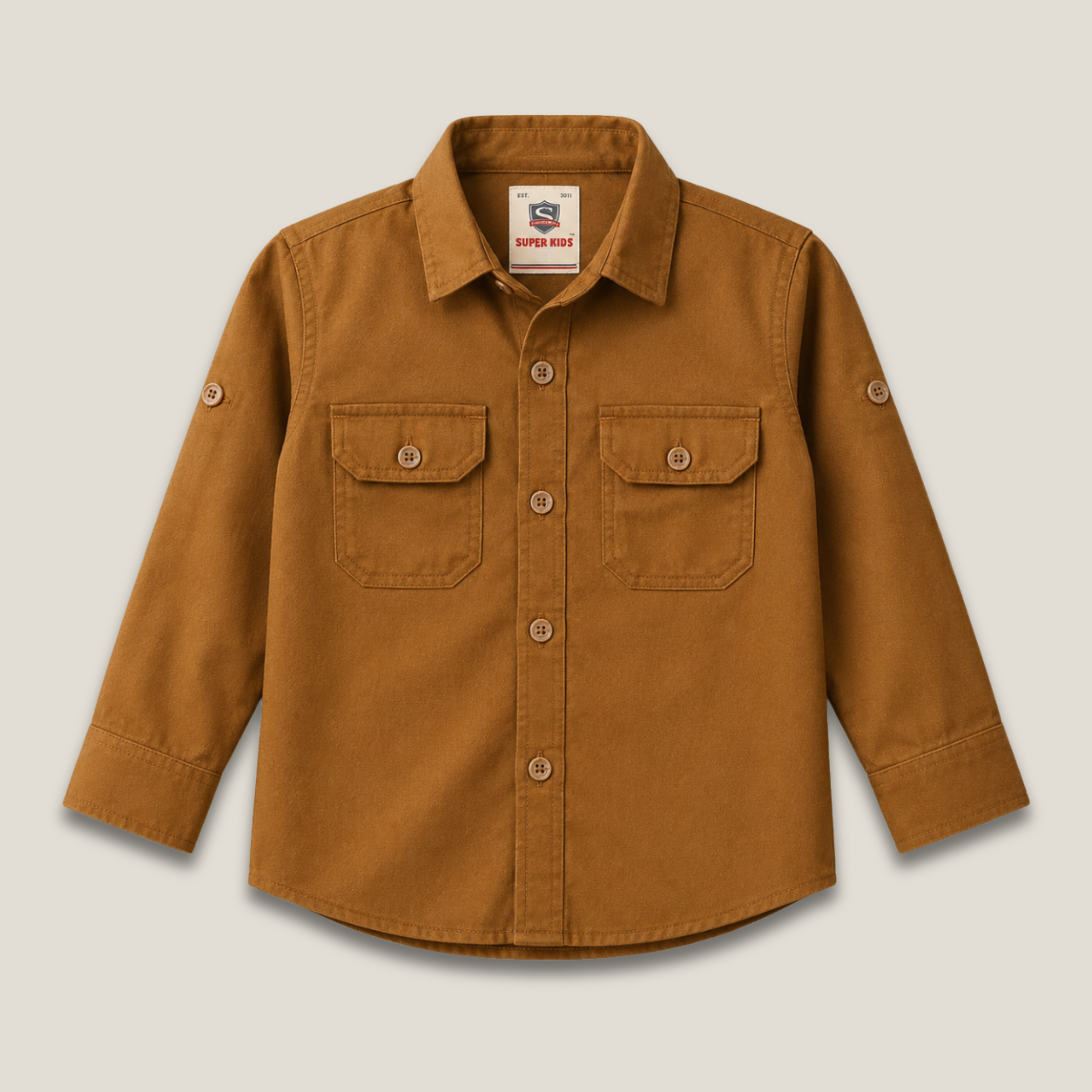Double Pocket Casual Shirt
