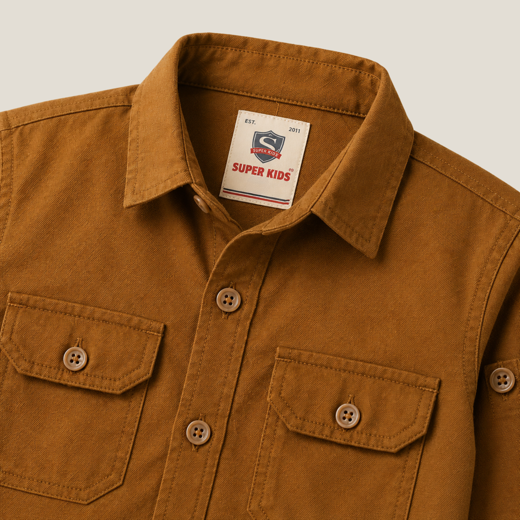 Double Pocket Casual Shirt