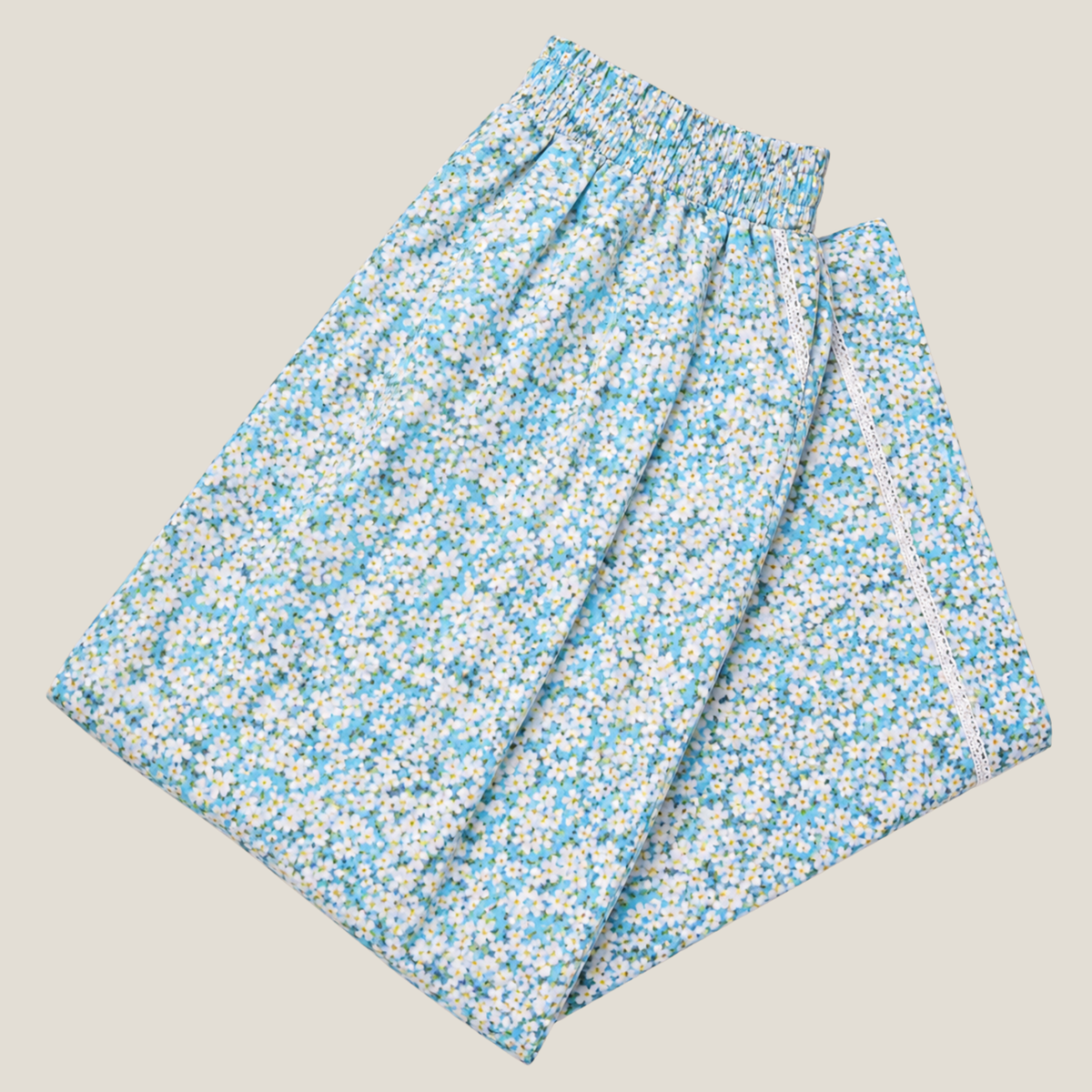 Floral Printed Kameez With Loose Buttom Trouser