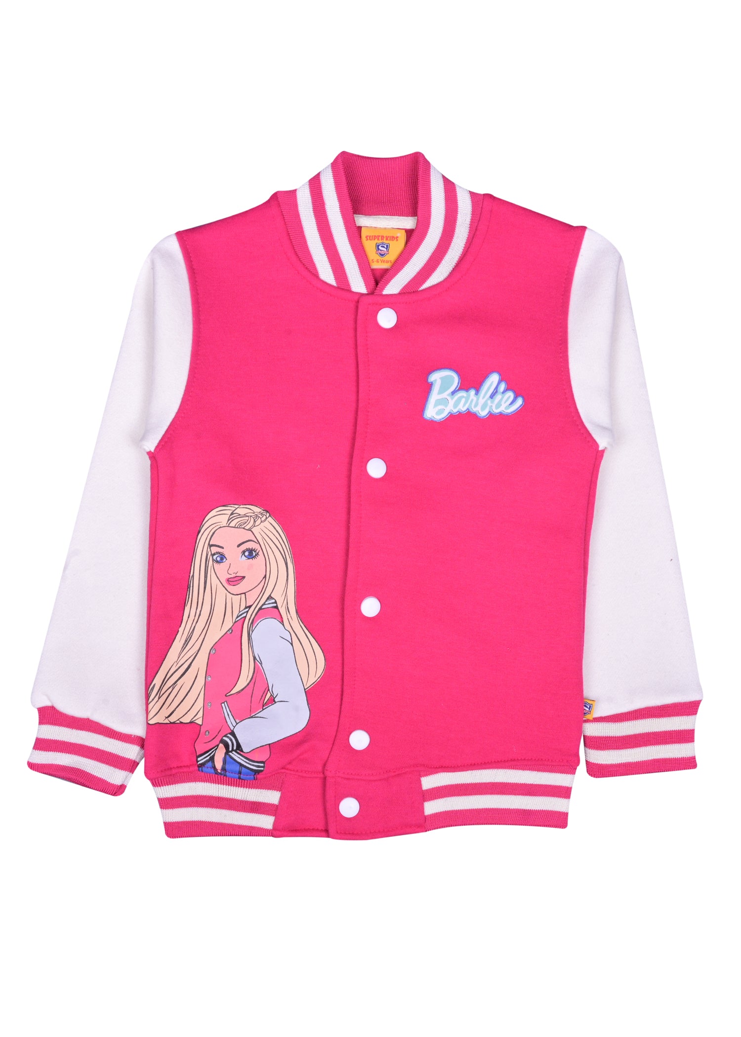 Barbie  Grapic Varsity Jacket