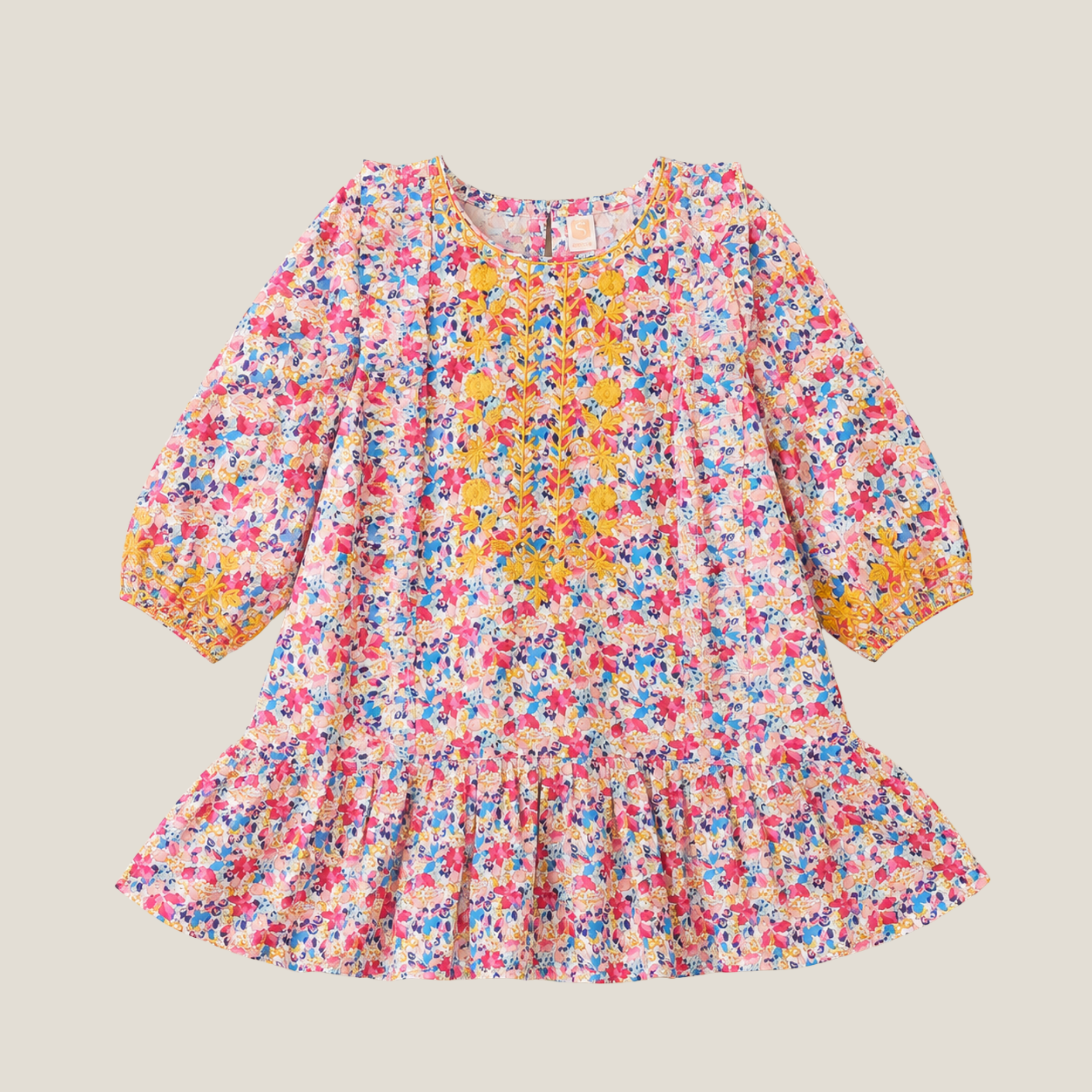 Floral Fiesta Long Frock