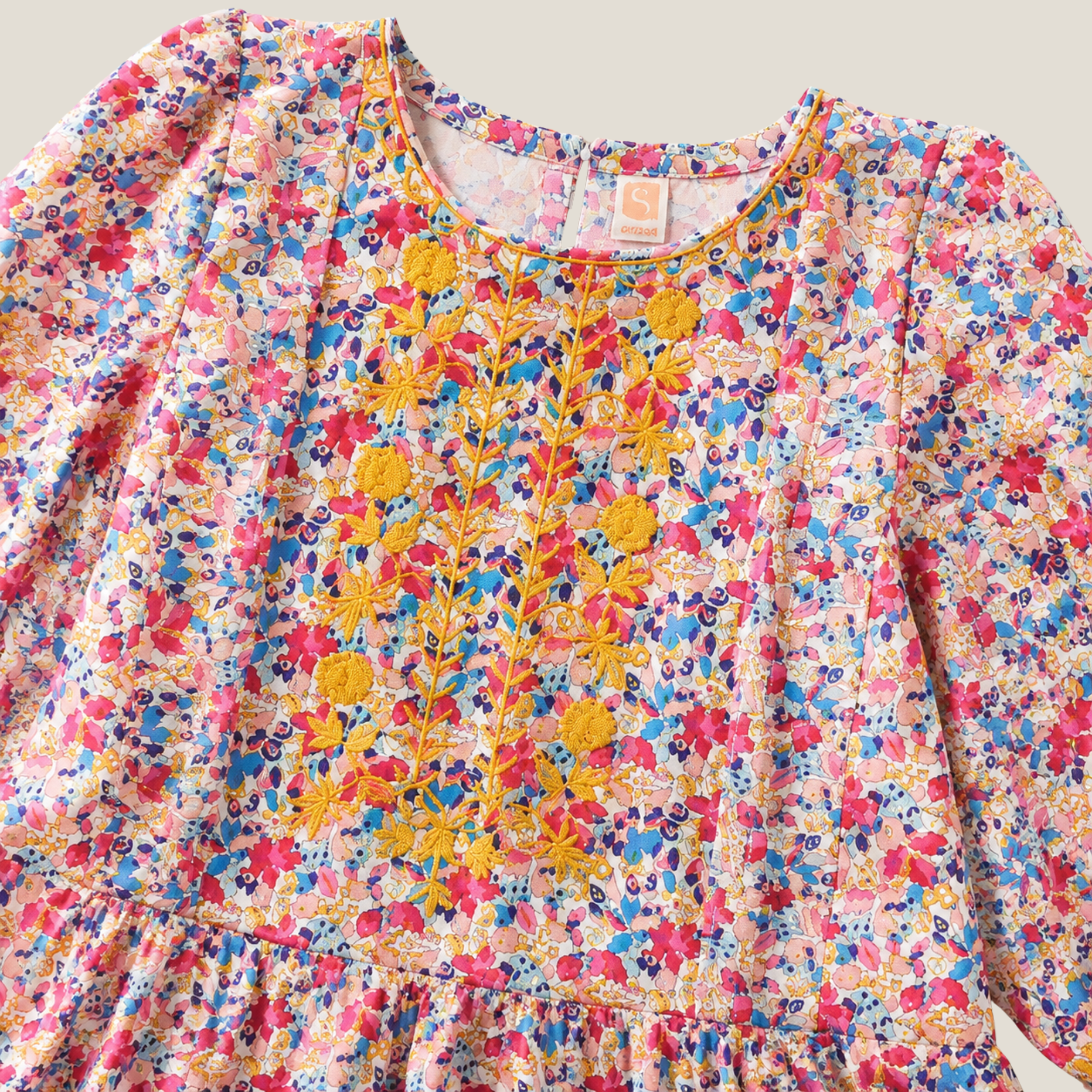 Floral Fiesta Long Frock