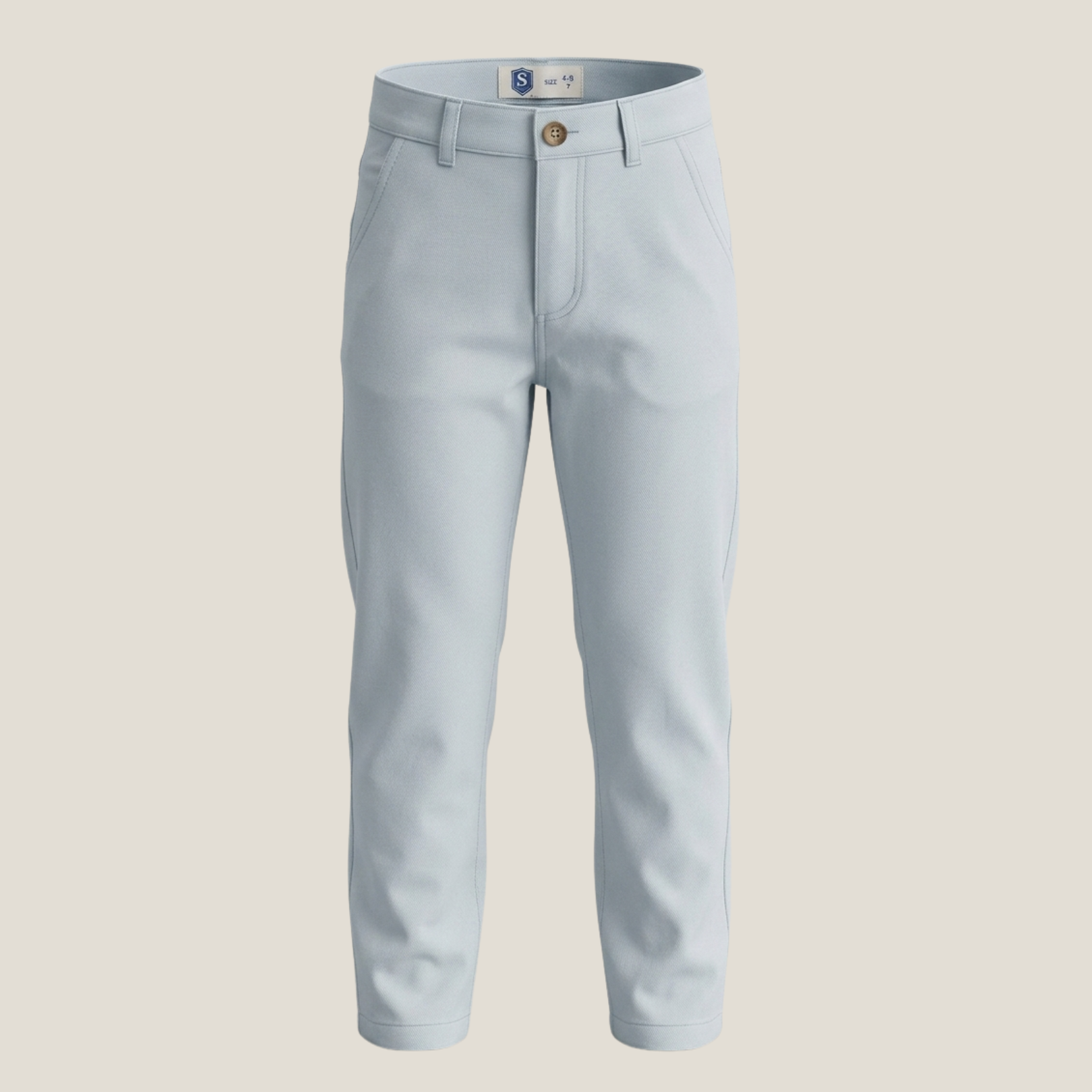Classic Light Grey Chino Pant