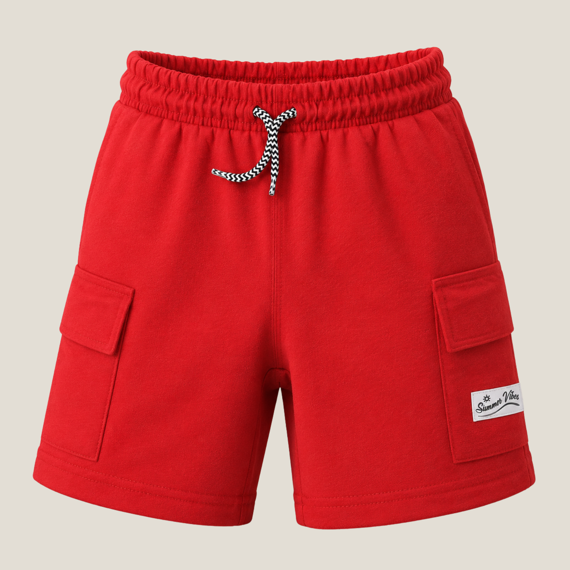 Summer Vibes Grapic Blended Short