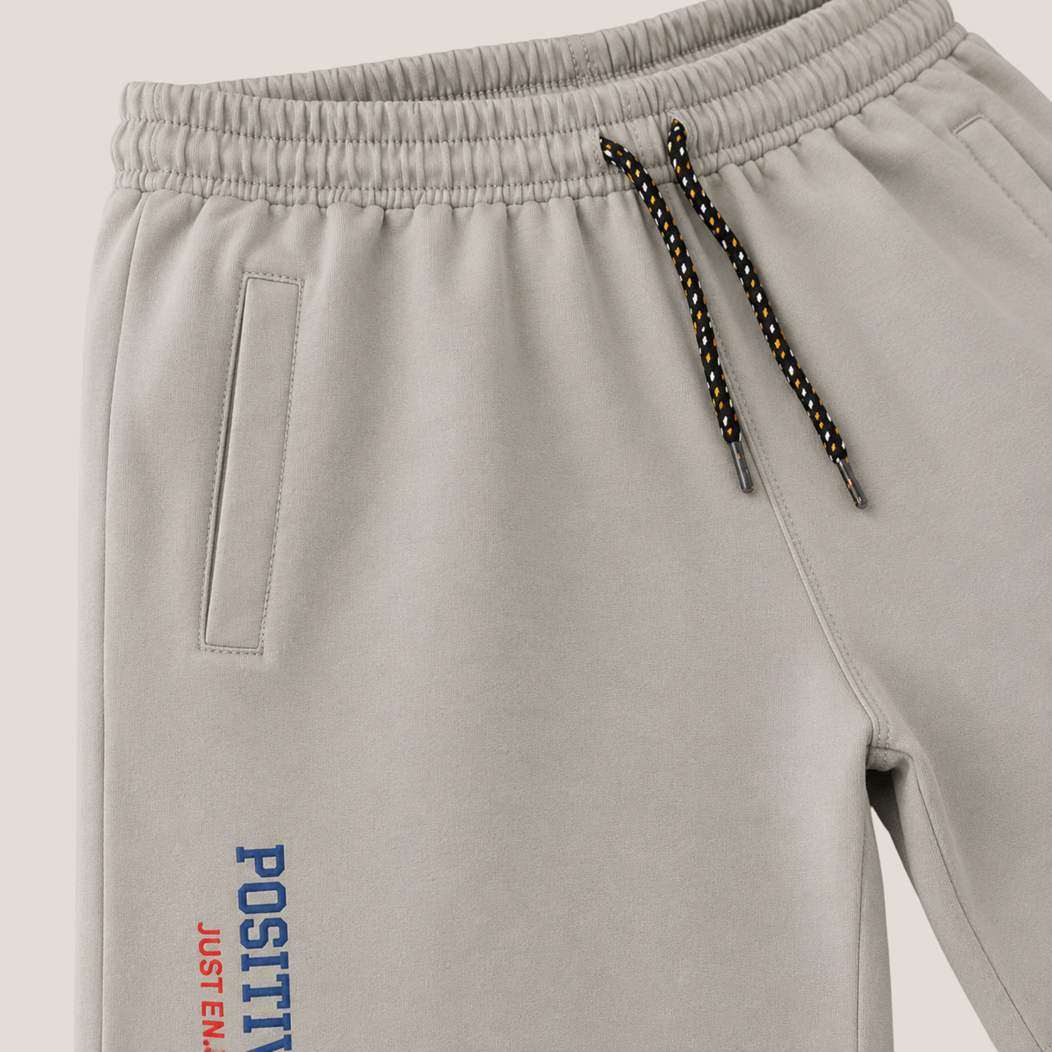 Just Enjoy Positive Grapic Blended Short