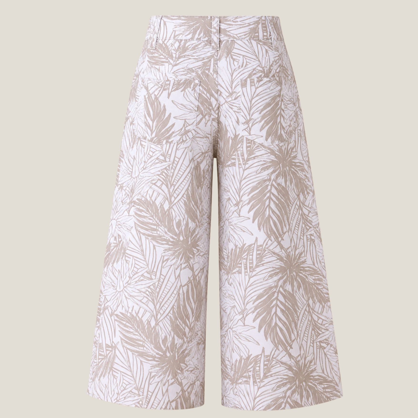 Printed Loose Buttom Pant