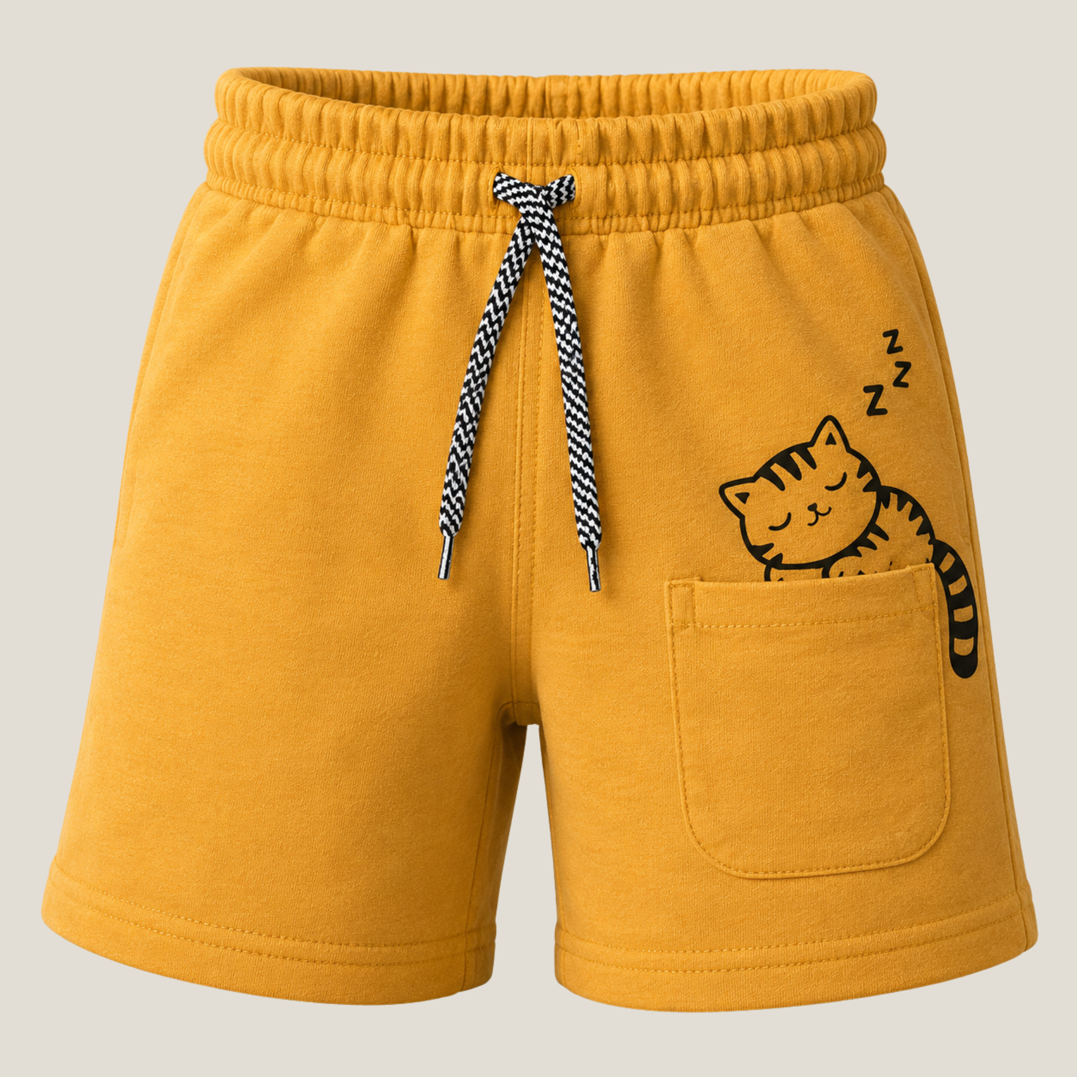 Cat Grapic Blended Short