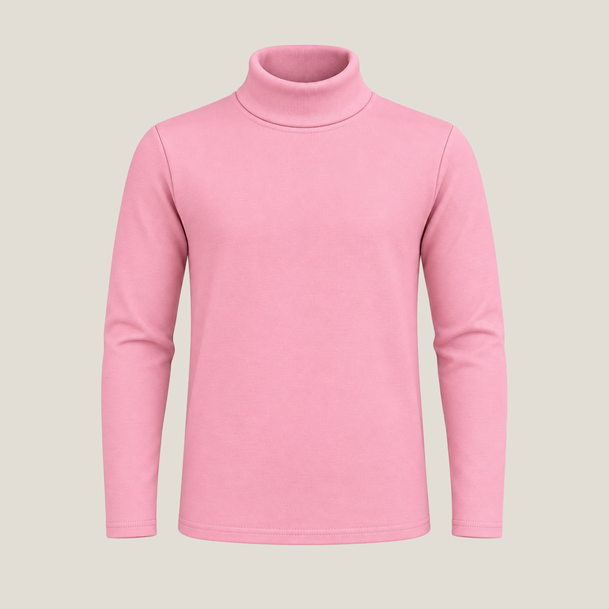 Boys light pink ribbed high neck top - Super Kids Clothing