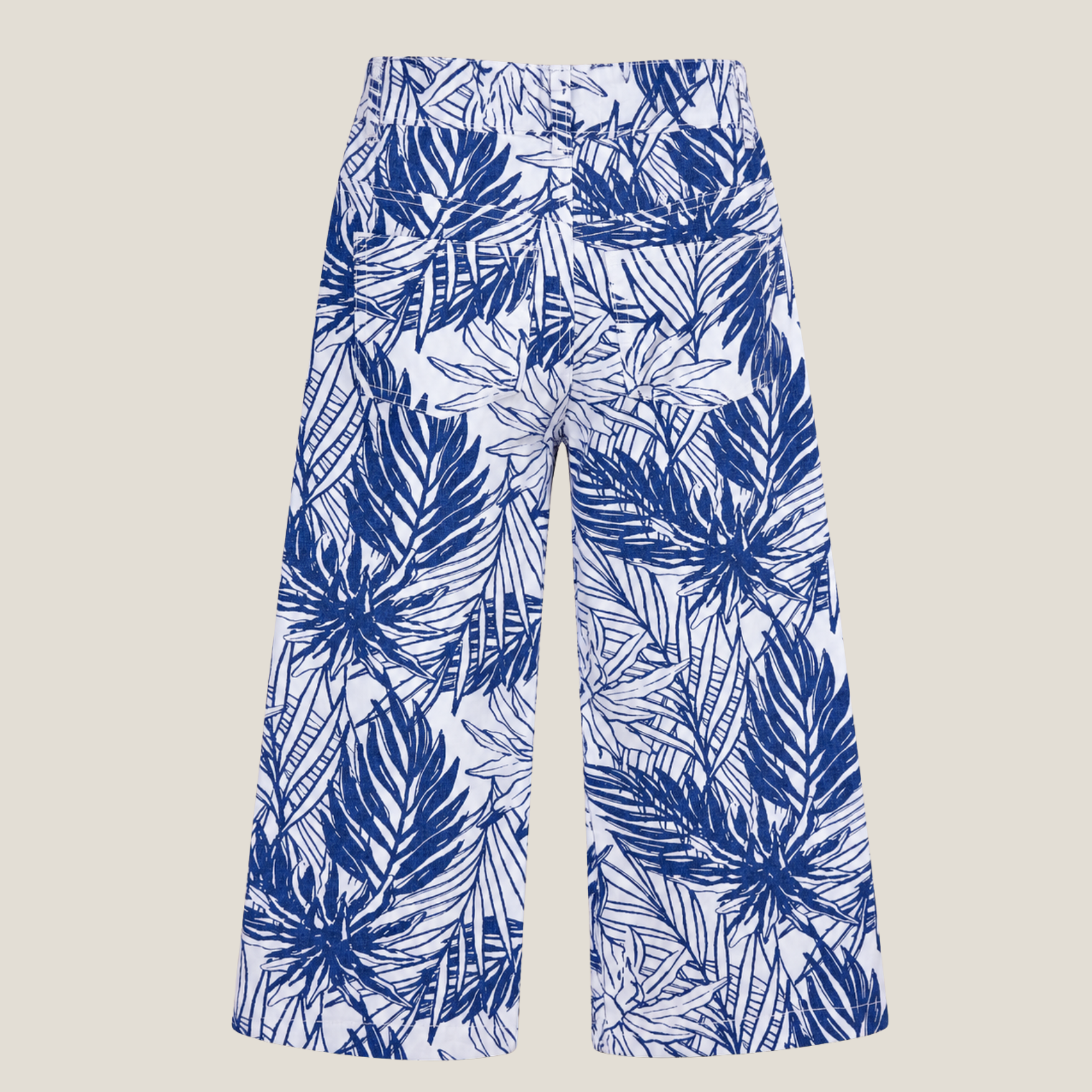 Printed Loose Buttom Pant