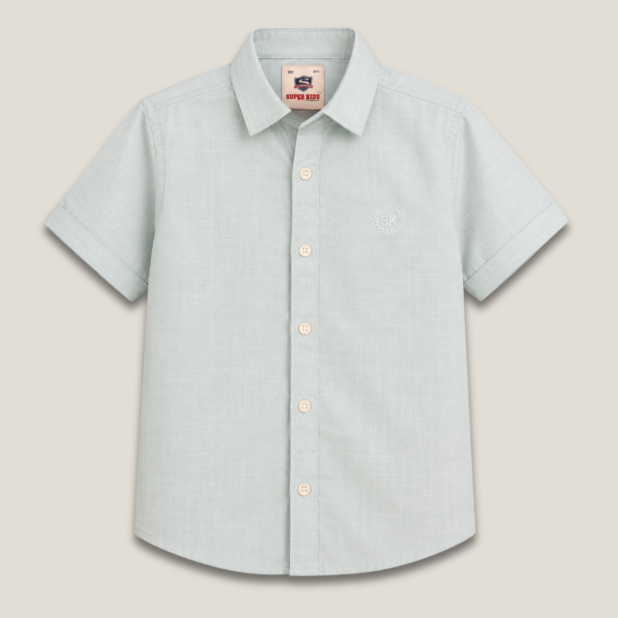 Plain Short Sleeve Shirt