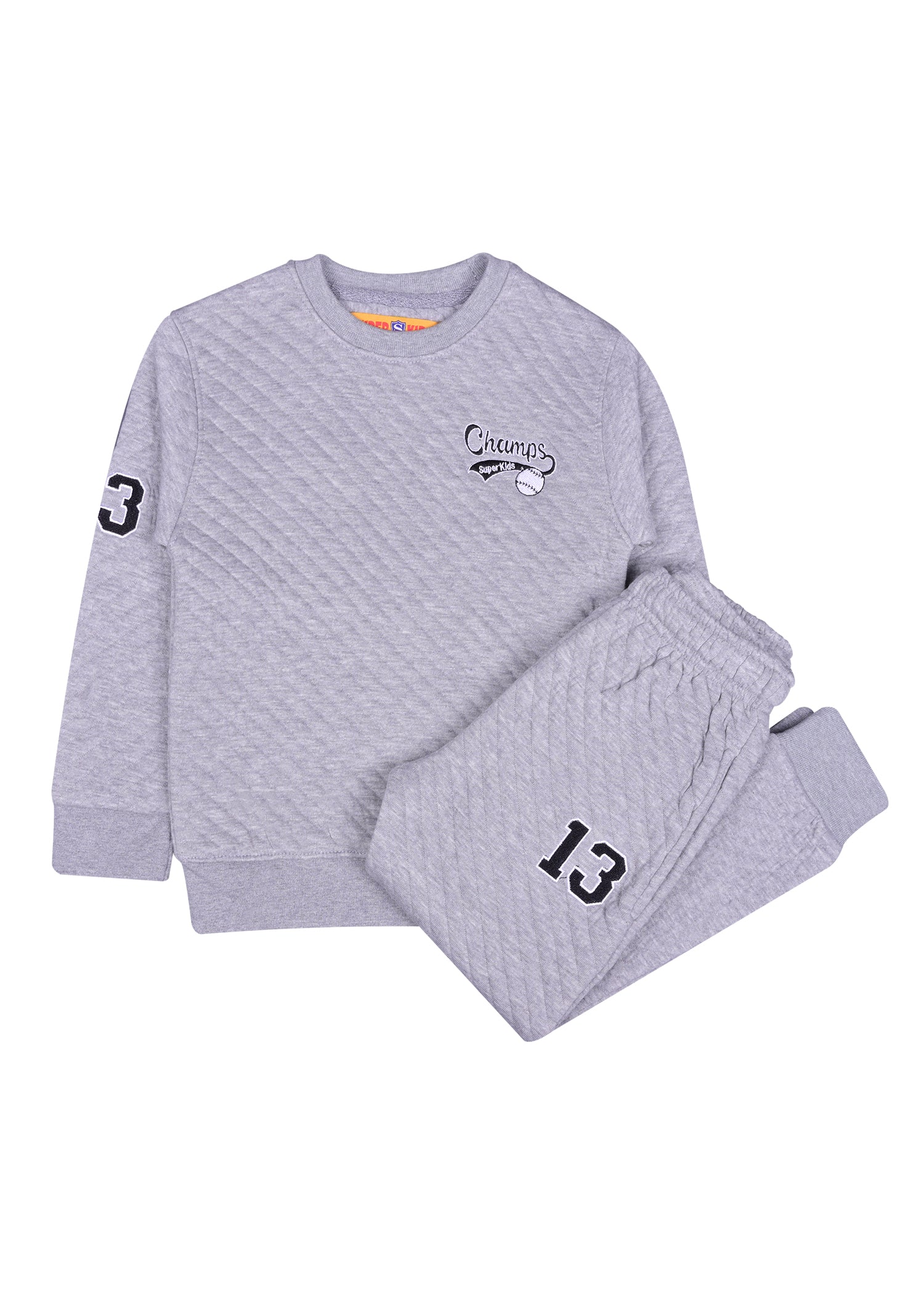 Champs SuperKids Grapic Sweatshirt & Trouser Set