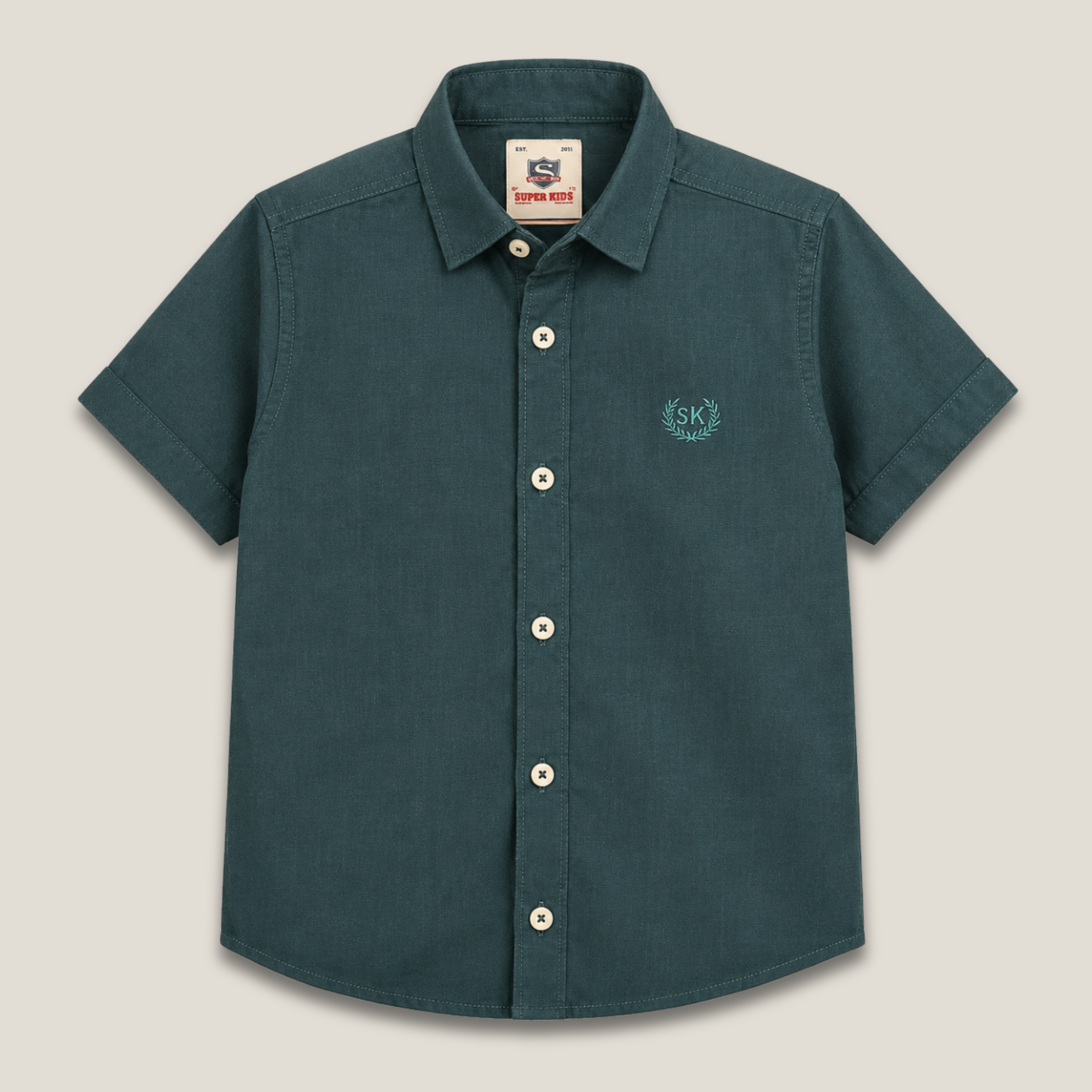 Plain Short Sleeve Shirt