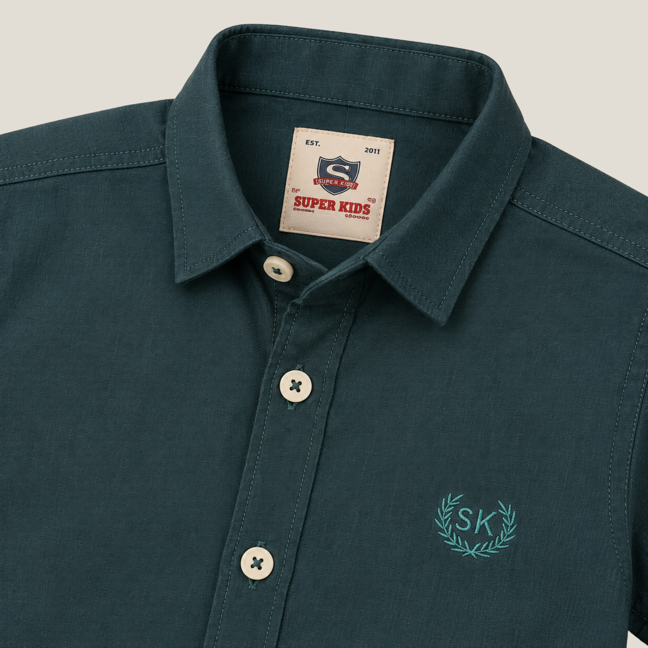 Plain Short Sleeve Shirt