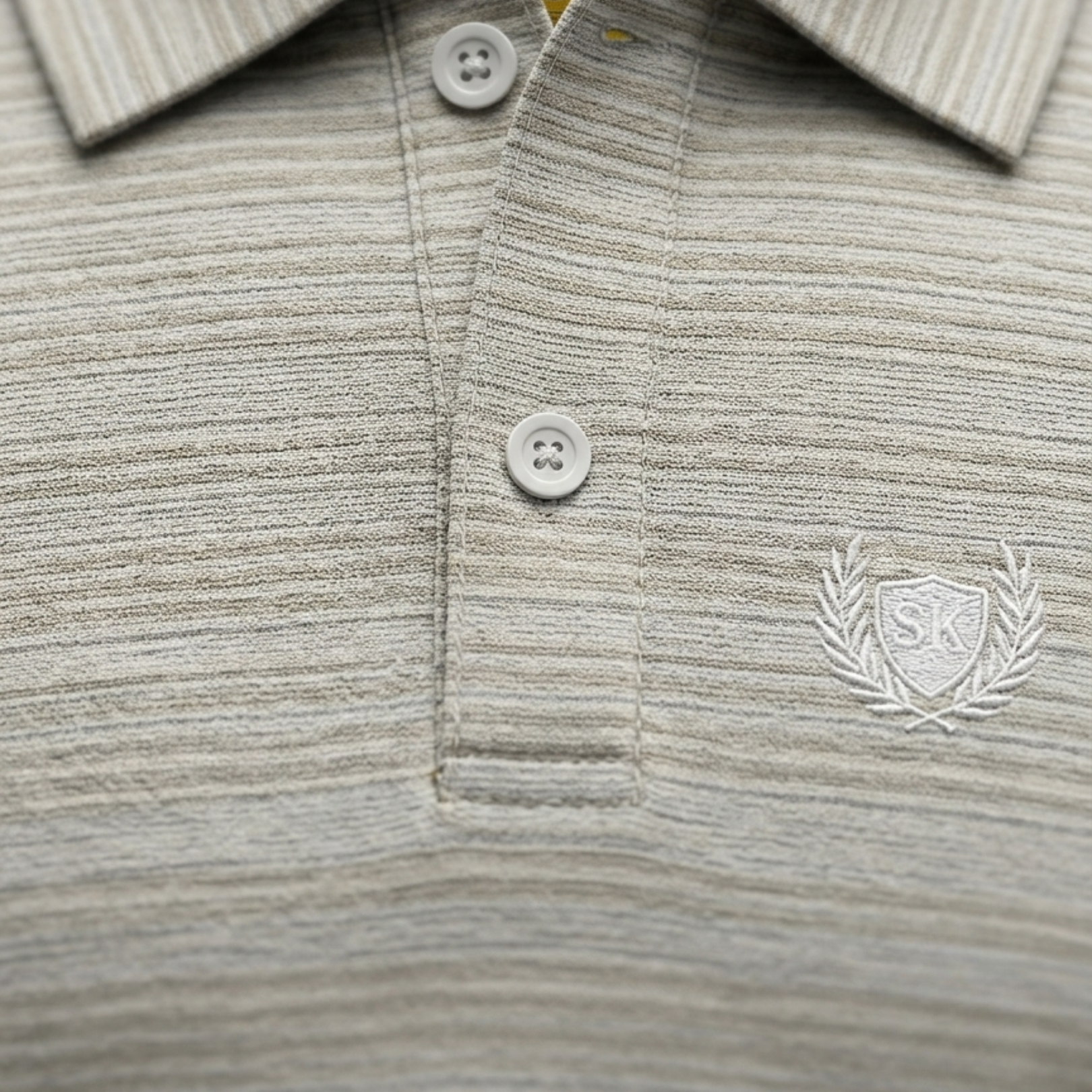 Stripped Linning Polo Shirt