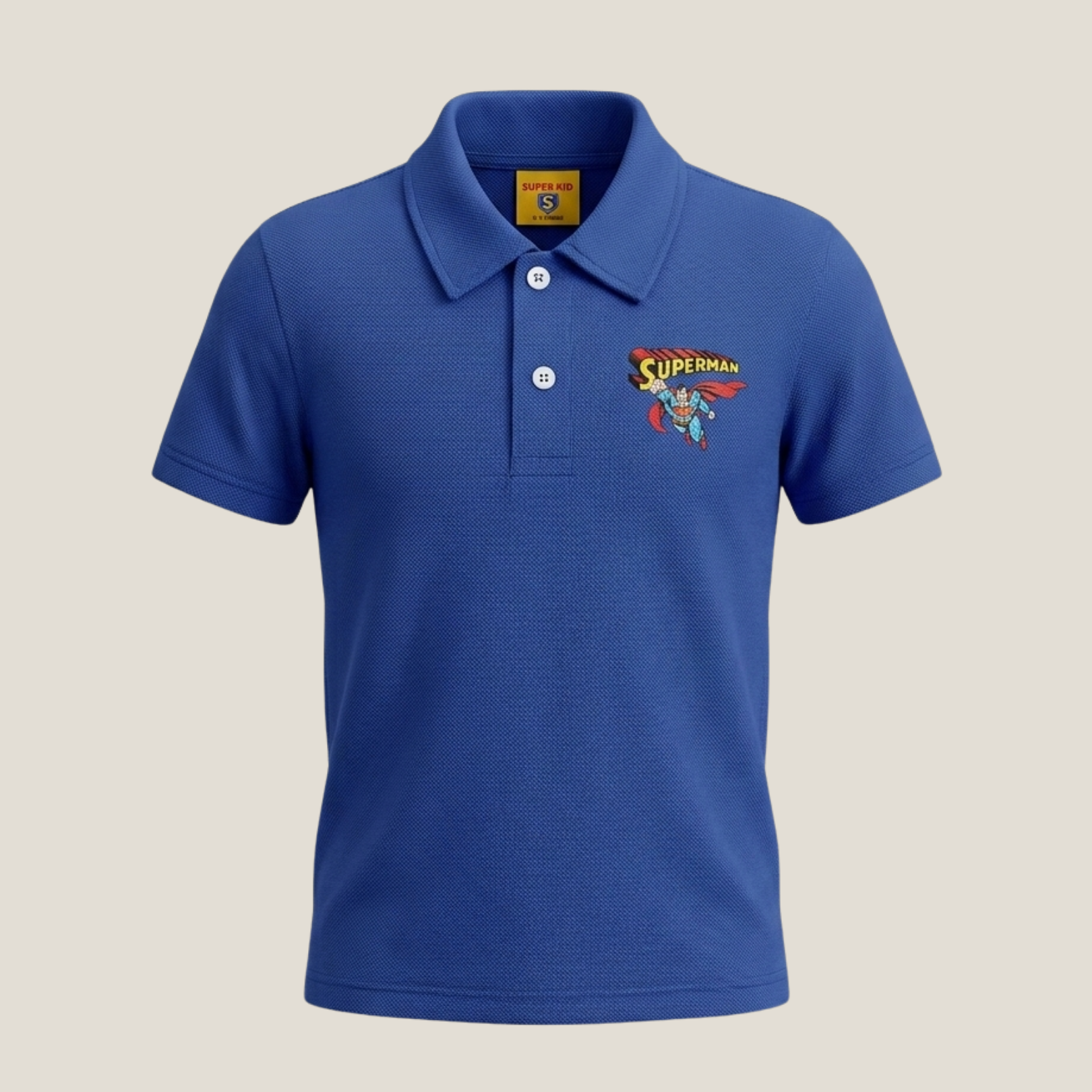 SuperMan Grapic Polo Shirt
